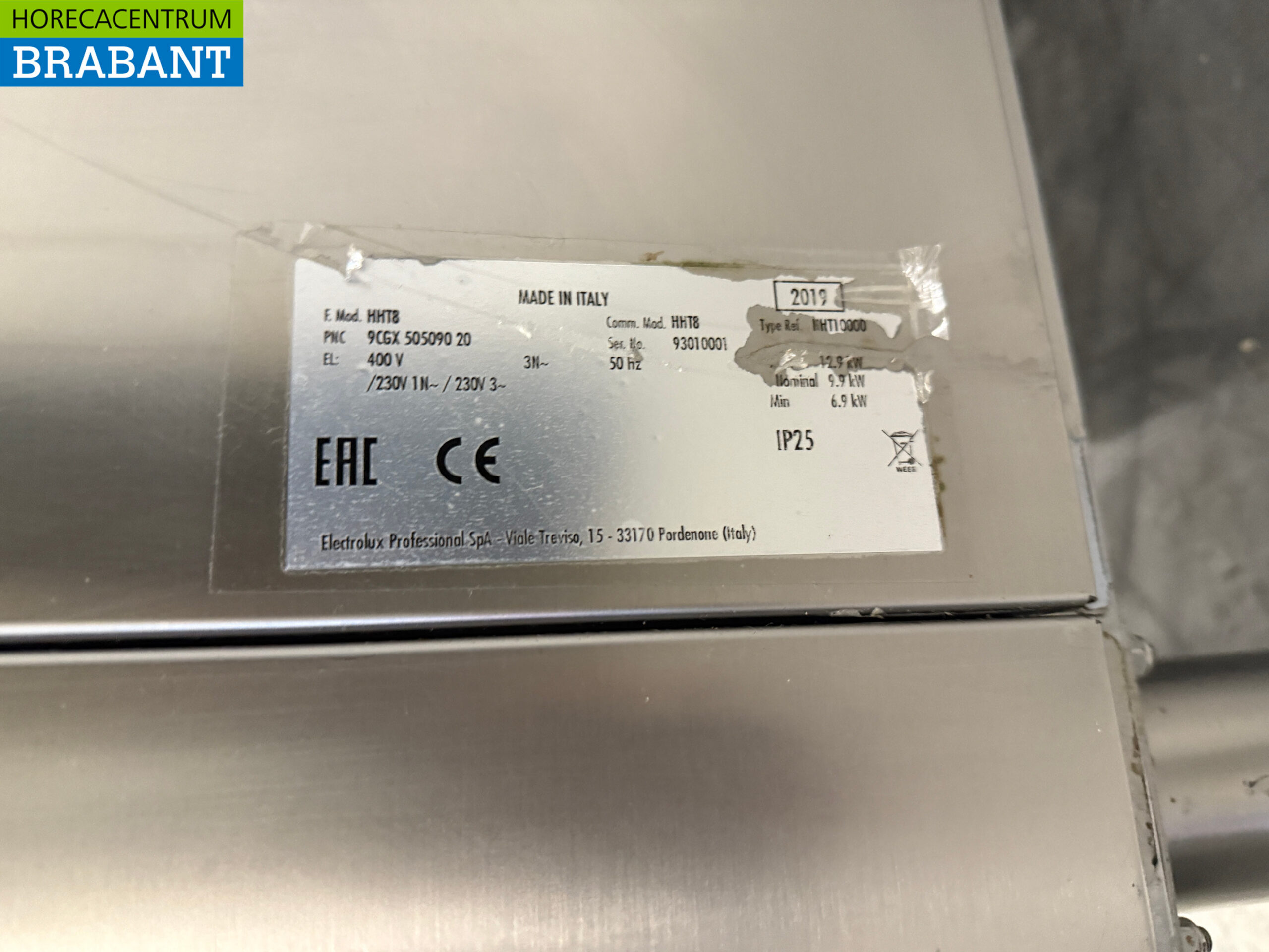 Stainless steel Zanussi Sliding dishwasher 400V Catering - Image 7