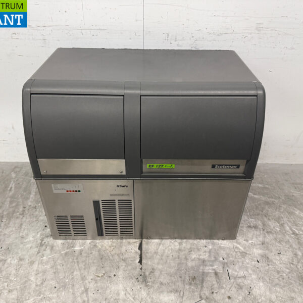 Stainless steel Scotsman Peeling ice machine 127 kg per day 40 kg bunker 230V Horeca