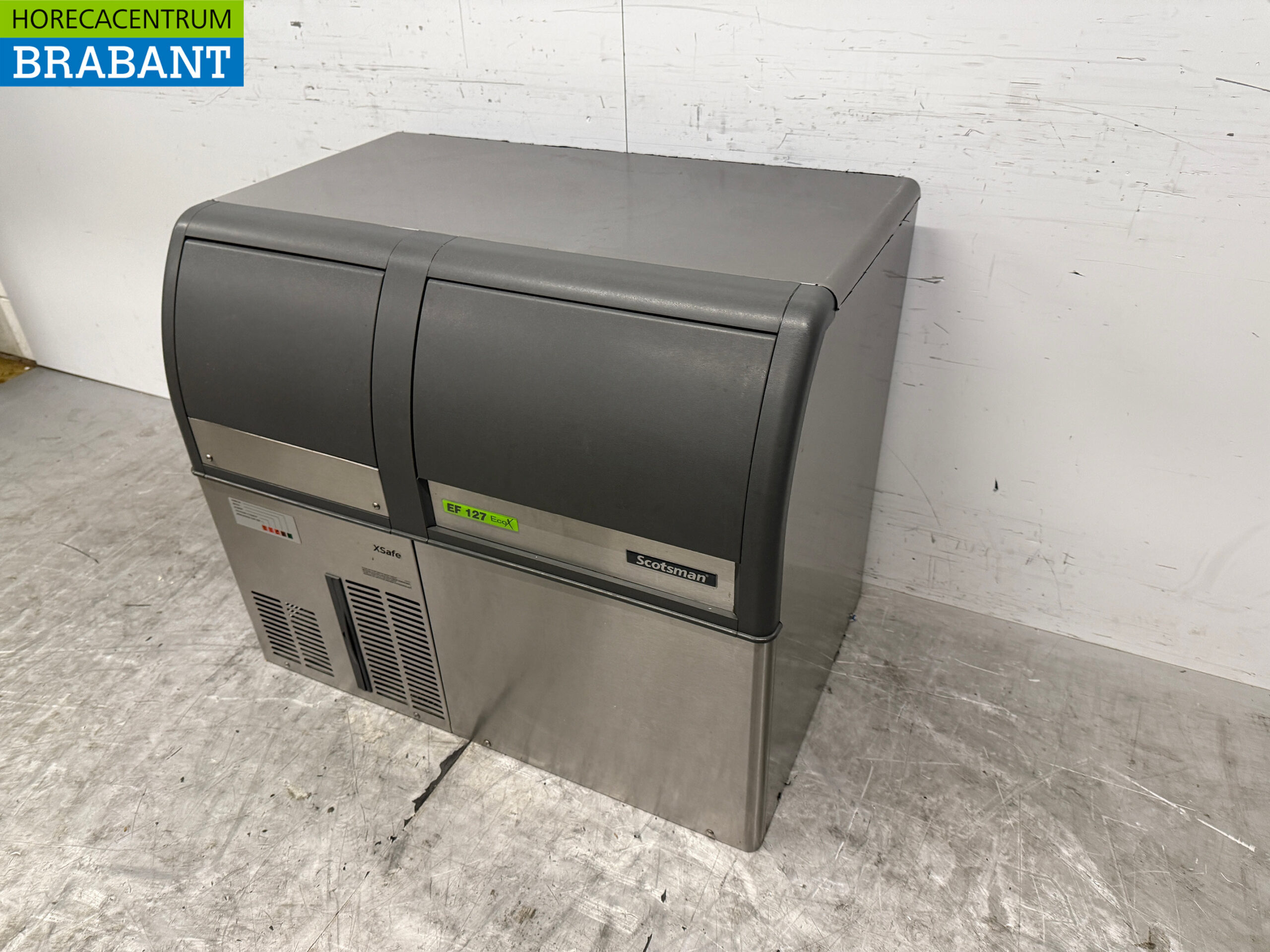 Stainless steel Scotsman Peeling ice machine 127 kg per day 40 kg bunker 230V Horeca - Image 2