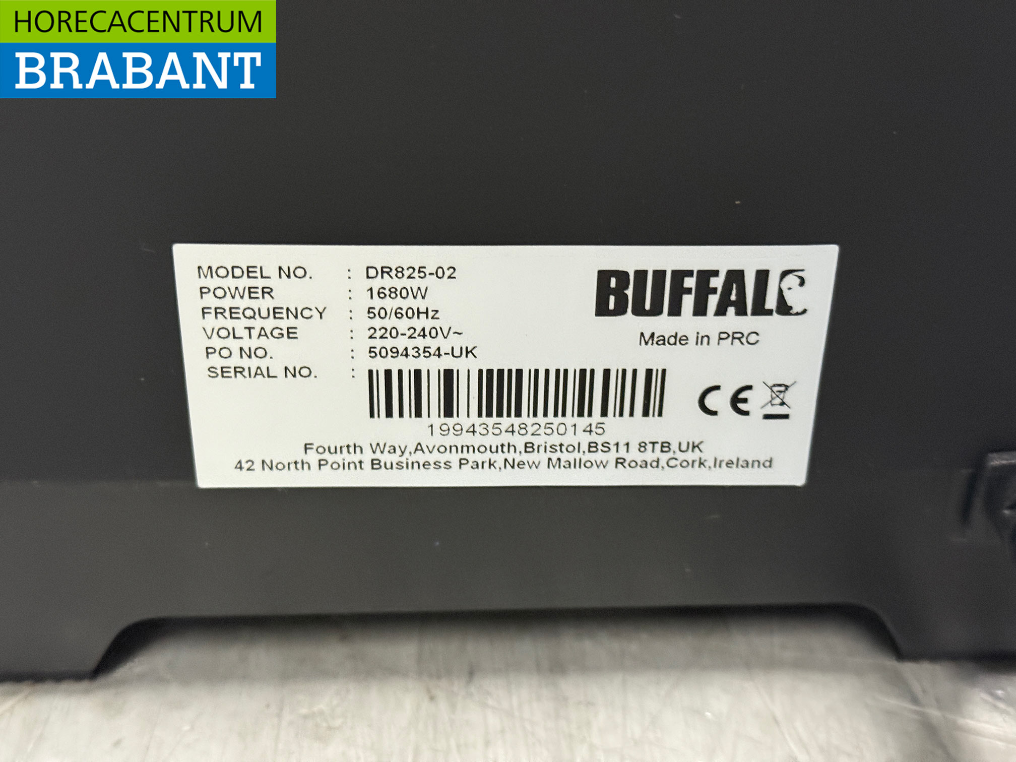 Buffalo High Speed Blender with sound hood 2.5L 230V Catering - Image 5