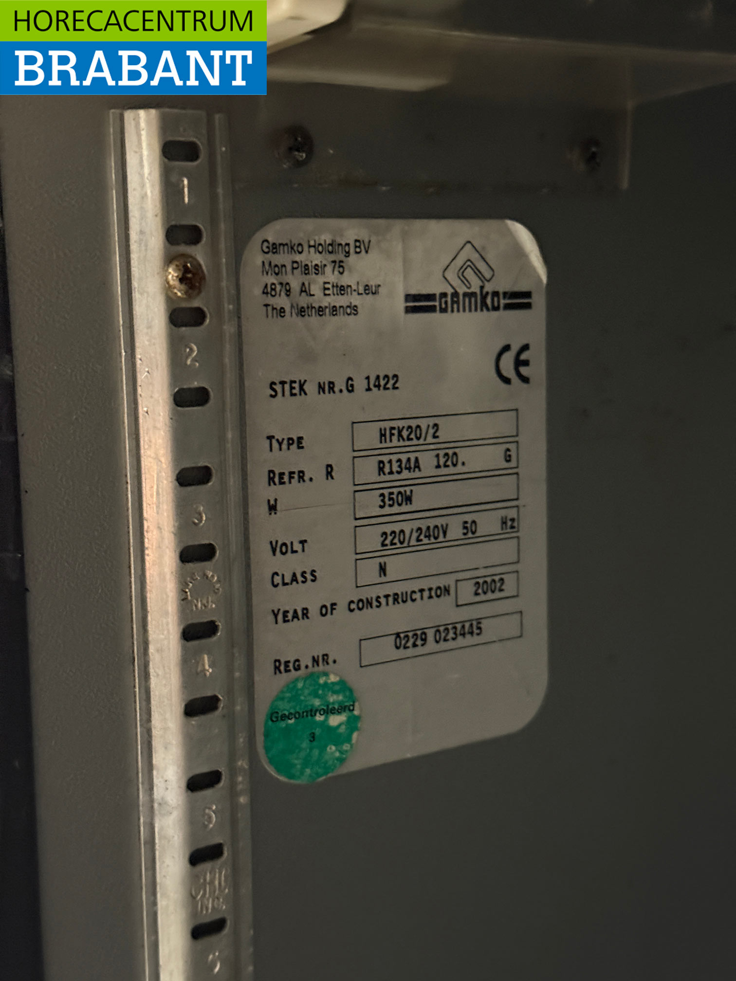 Gamko Bar Cooler 1 Door 55,5 cm 230V Catering - Image 5