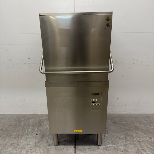Stainless steel Zanussi Sliding dishwasher 400V Catering