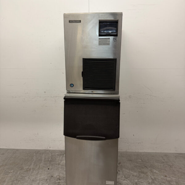 Stainless steel Hoshizaki Nugget ice machine 160 kg/24h 144 kg bunker 230V Horeca