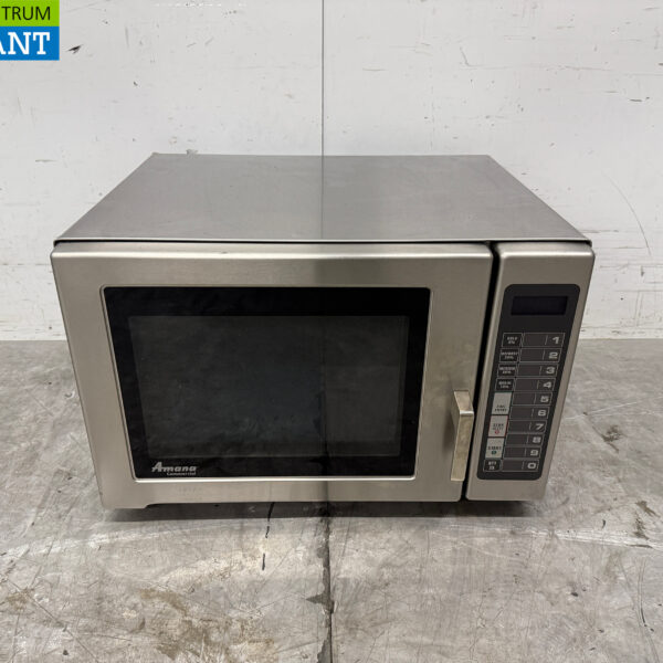 Stainless steel Amana Microwave 1100 Watt 230V Catering