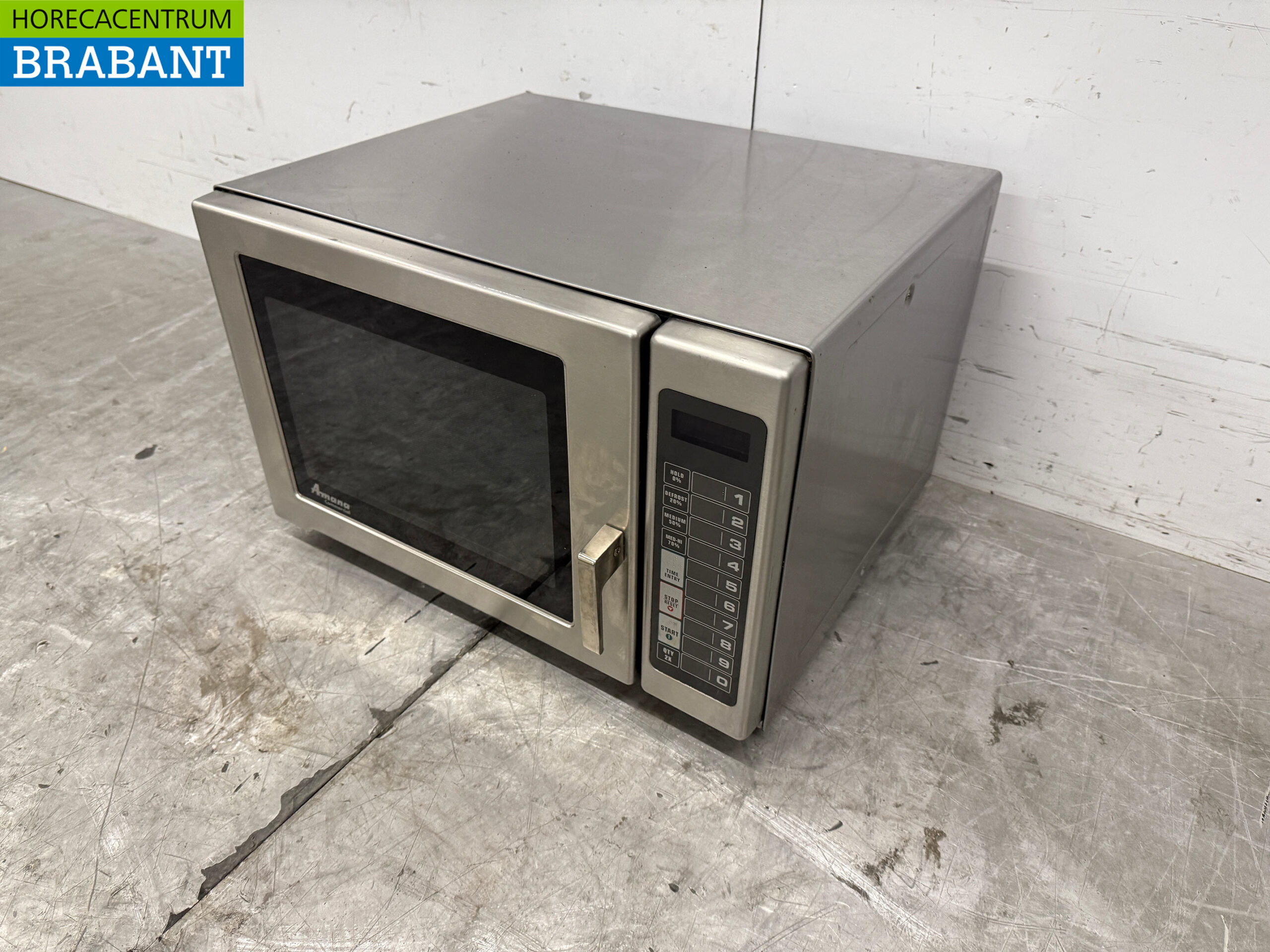 Stainless steel Amana Microwave 1100 Watt 230V Catering - Image 2