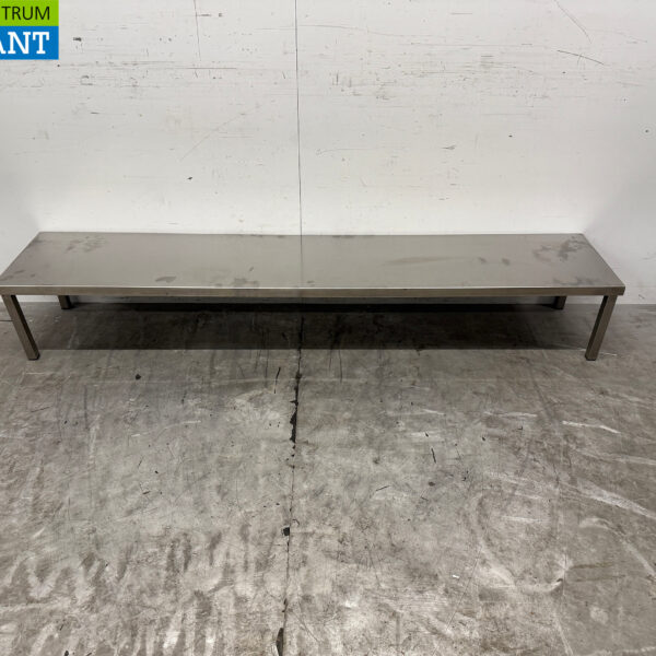 Stainless steel Etagere Bridge 200 x 40 x 31 cm Catering