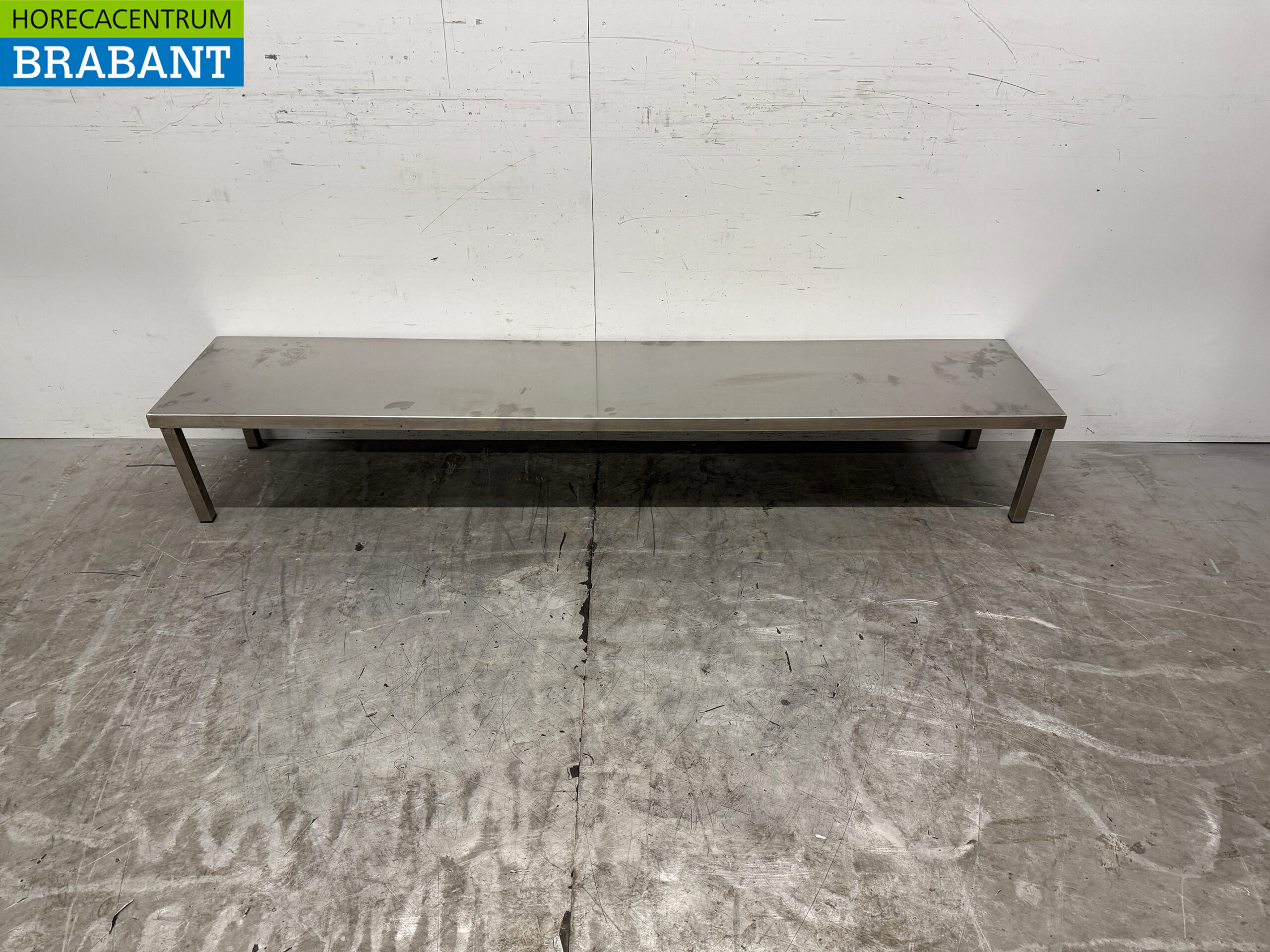 Stainless steel Etagere Bridge 200 x 40 x 31 cm Catering