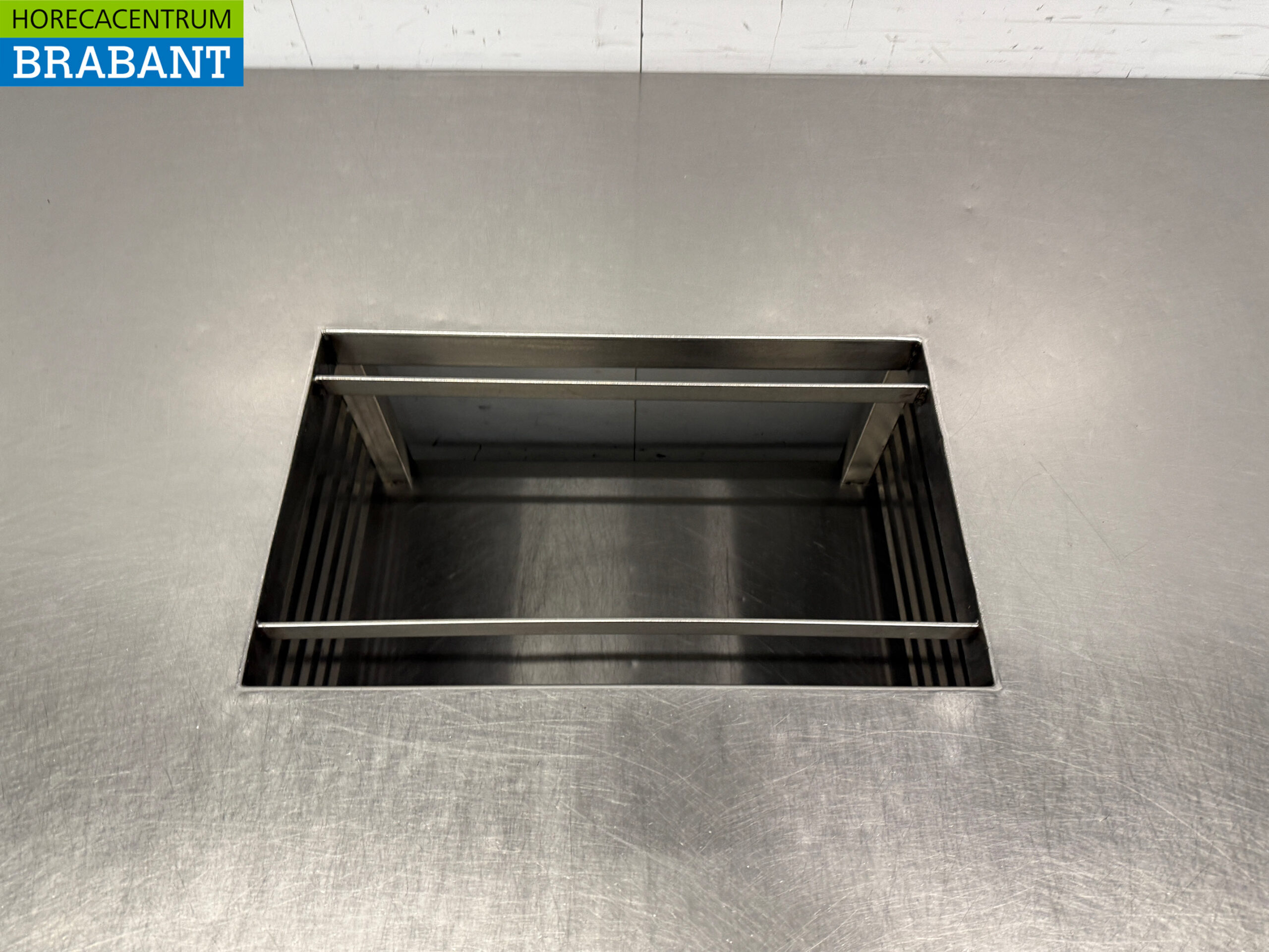 Stainless Steel Mobile Worktable 210 x 90 x 89.5 cm Catering - Image 4