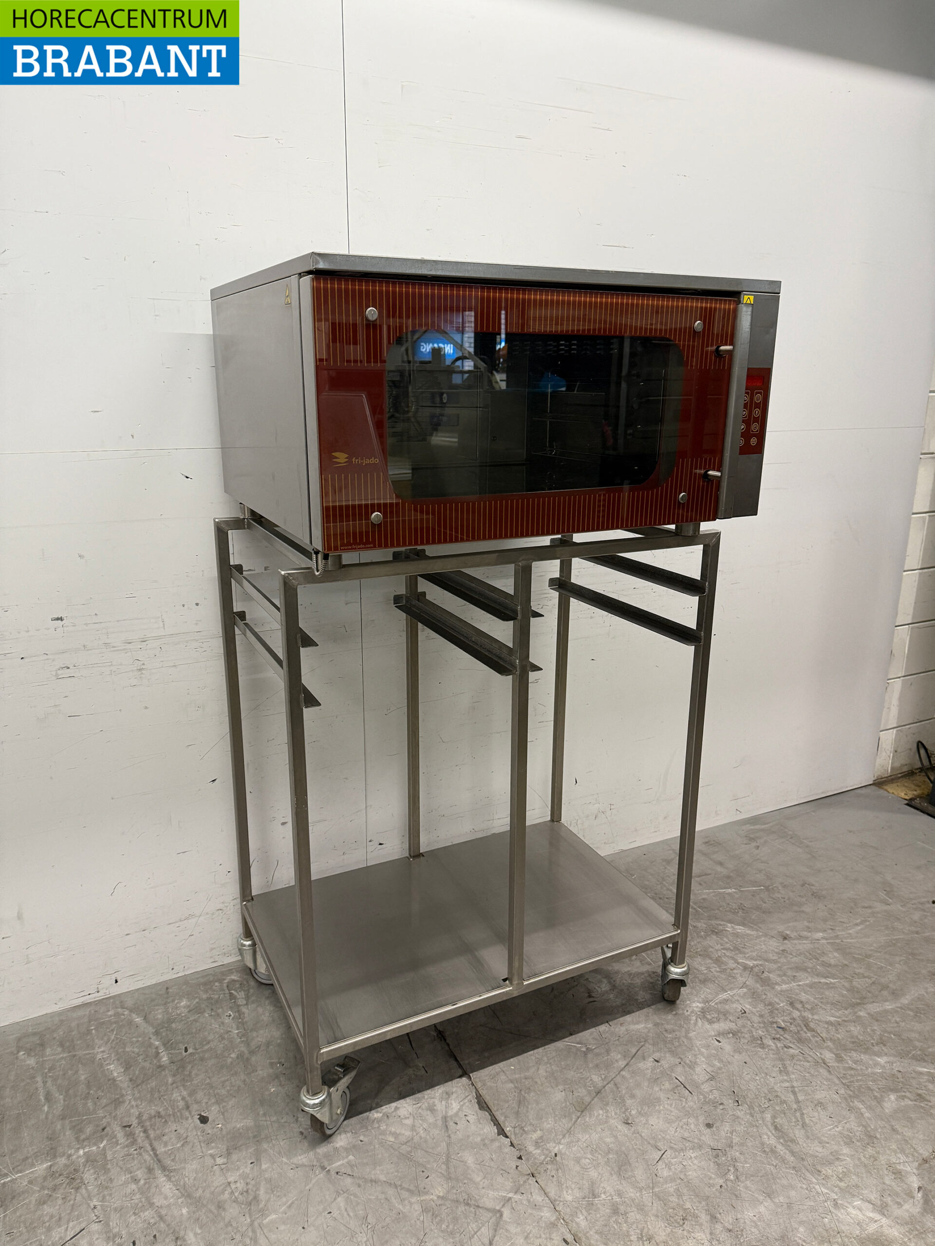 Stainless steel Fri-Jado Hot Air Oven 3 x 60/40 cm 230V Horeca - Image 3