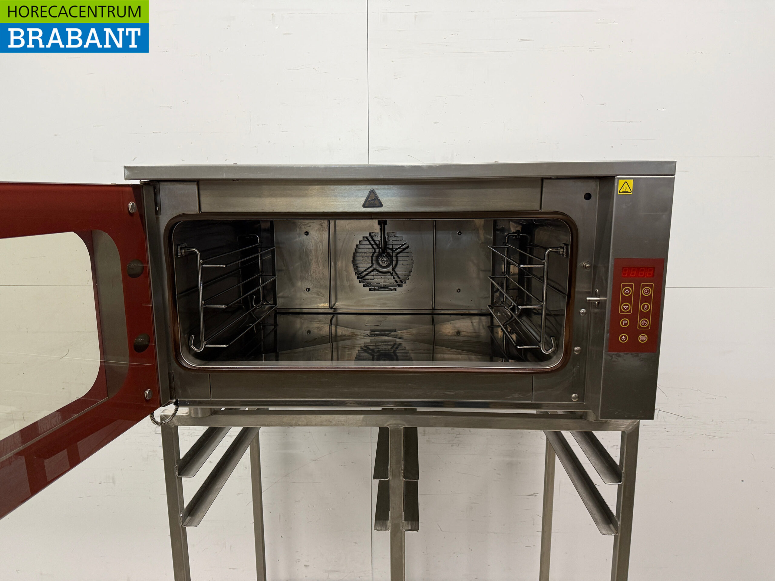 Stainless steel Fri-Jado Hot Air Oven 3 x 60/40 cm 230V Horeca - Image 4