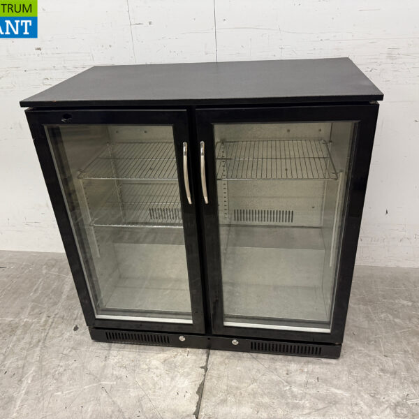 Bar Refrigerator 2 Glass folding doors 198 liters 230V Catering