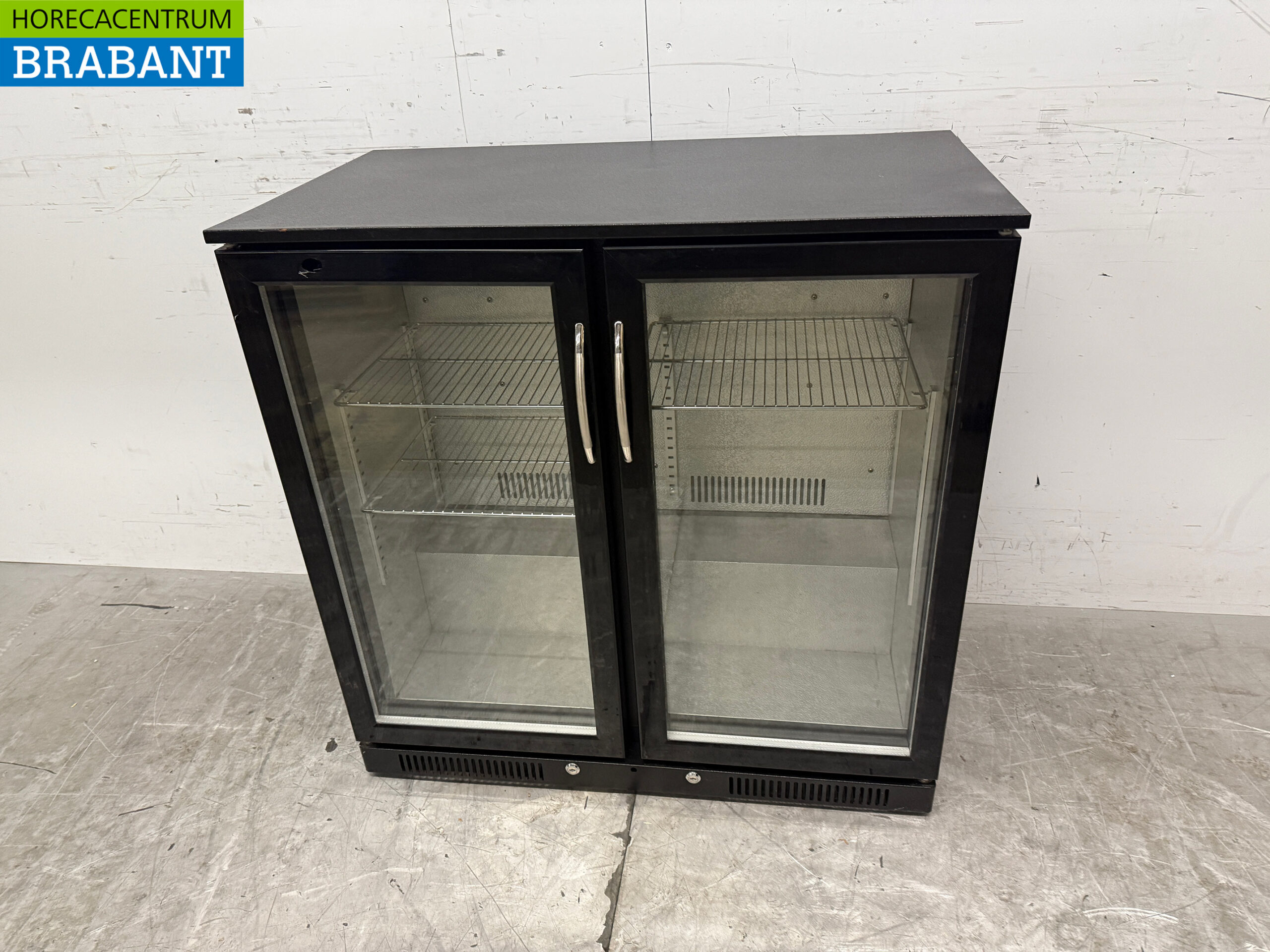 Bar Refrigerator 2 Glass folding doors 198 liters 230V Catering
