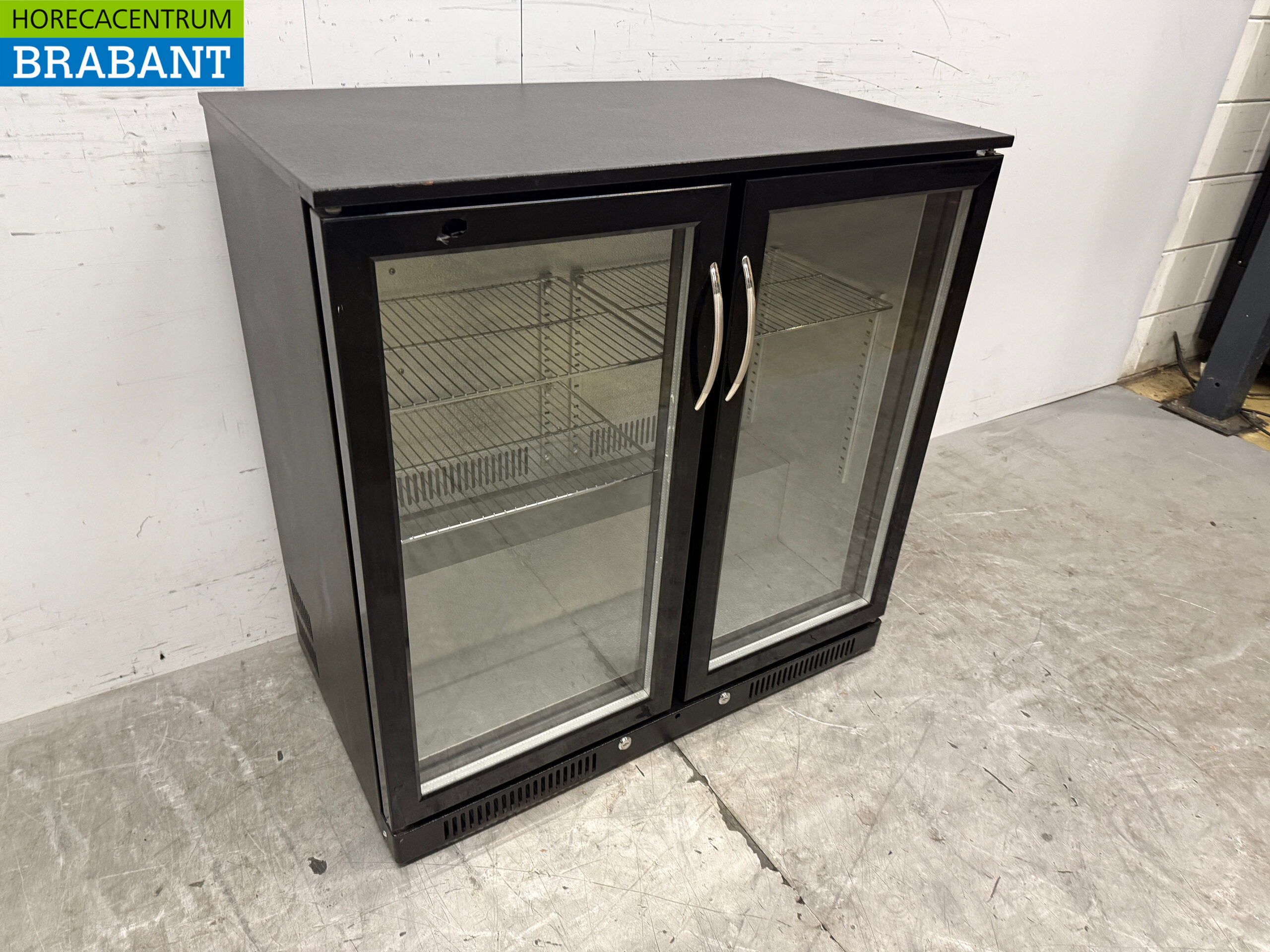Bar Refrigerator 2 Glass folding doors 198 liters 230V Catering - Image 3