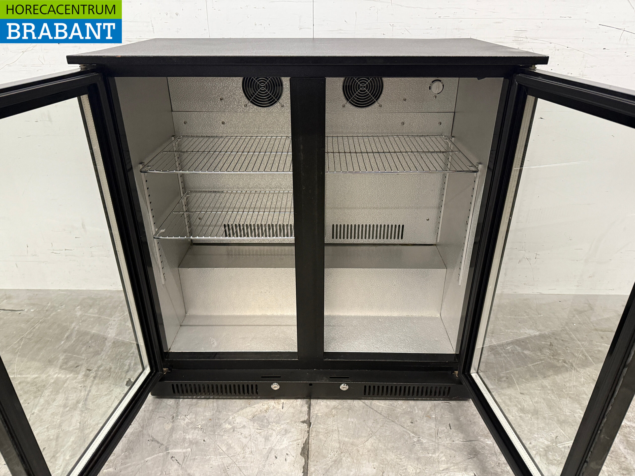 Bar Refrigerator 2 Glass folding doors 198 liters 230V Catering - Image 4