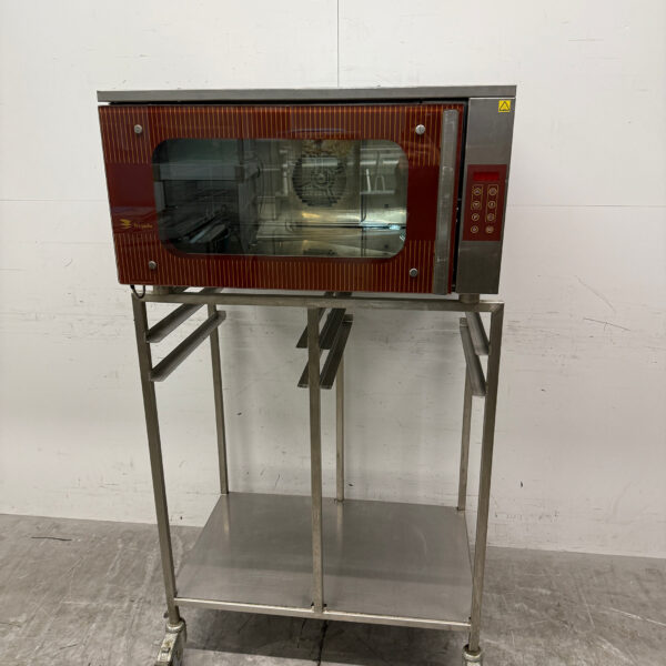 Stainless steel Fri-Jado Hot Air Oven 3 x 60/40 cm 230V Horeca