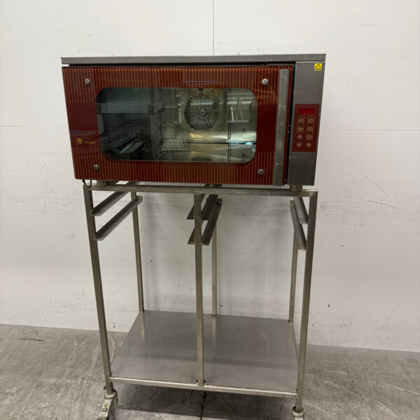 Stainless steel Fri-Jado Hot Air Oven 3 x 60/40 cm 230V Horeca