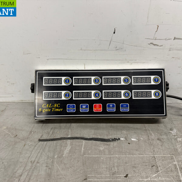 Stainless steel Digital Cooking Alarm 8 channels 230V Catering