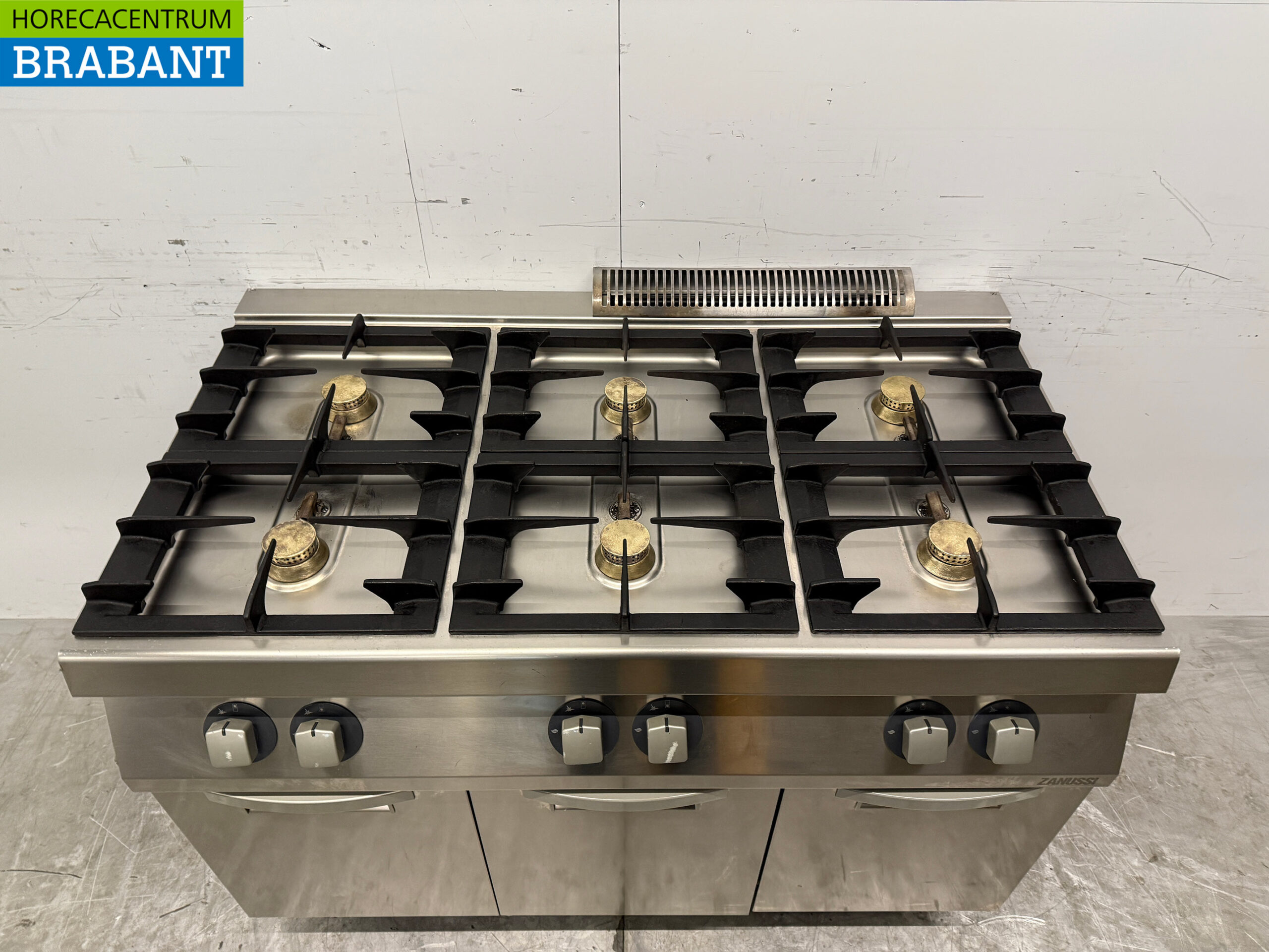 Stainless steel Zanussi 6 Burner Stove 120 cm GAS Catering - Image 4