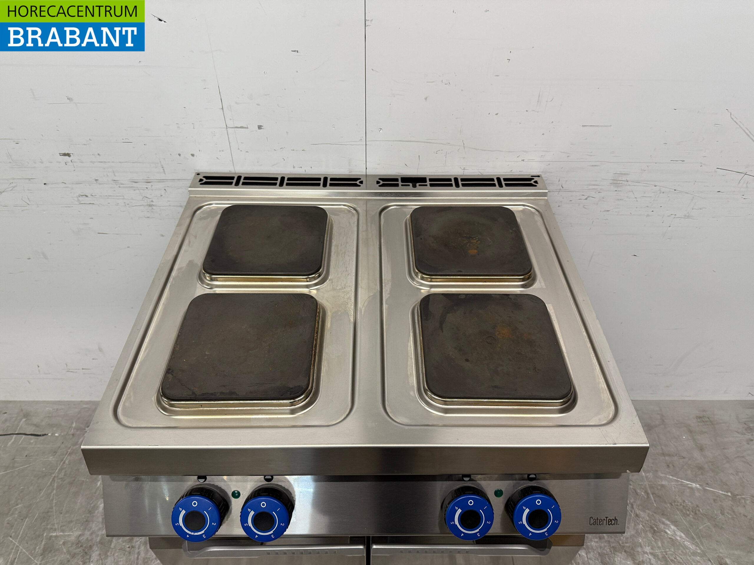 Stainless steel Catertech 4 Burner Electric Stove 400V Catering - Image 4