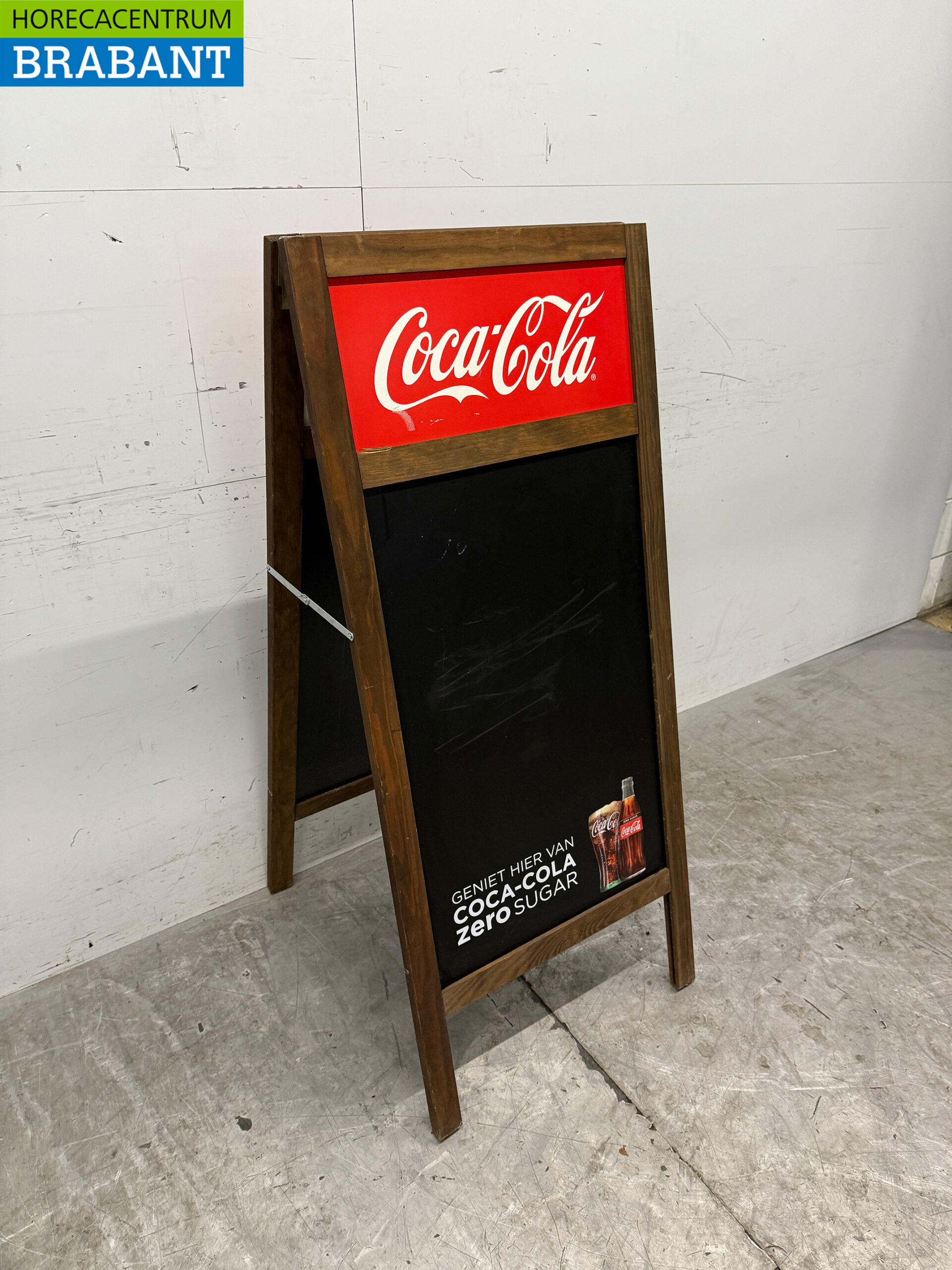 Wooden Advertising Board Chalkboard Pavement Sign Horeca - Image 3