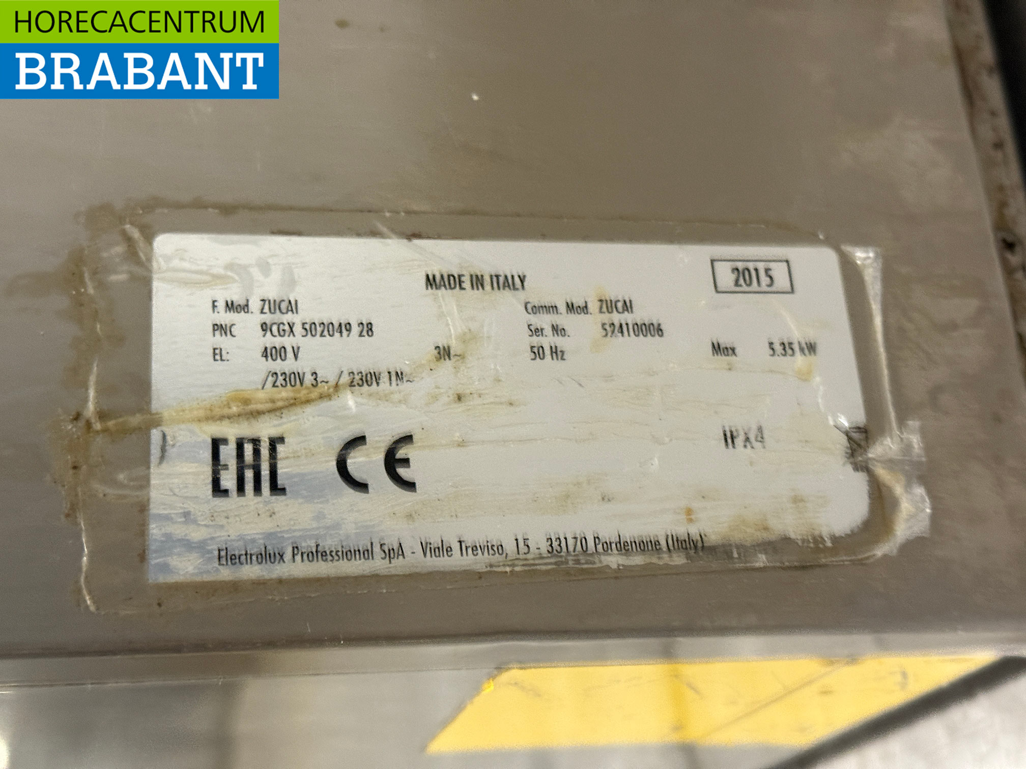 Stainless steel Zanussi Dishwasher 230V Catering - Image 6