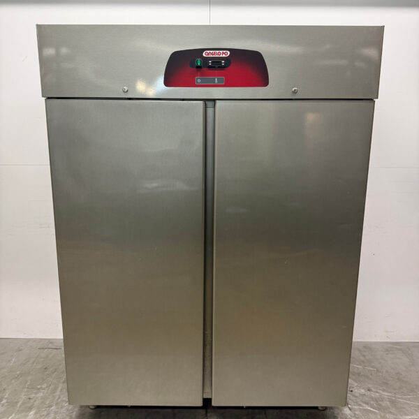 Stainless steel Angelo Po Double Door Freezer 1400 liters 230V Catering