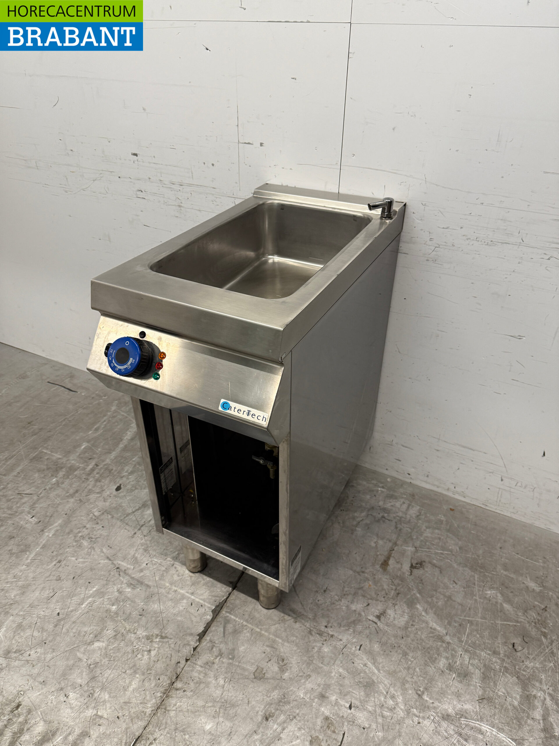 Stainless steel Catertech Bain Marie 1/1 + 1/3 GN 230V Catering - Image 2