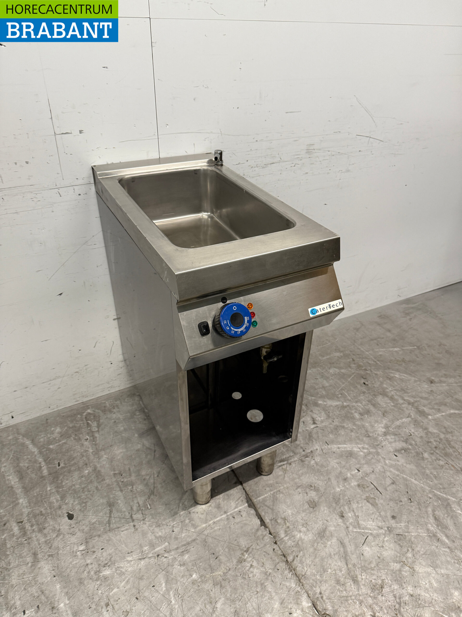 Stainless steel Catertech Bain Marie 1/1 + 1/3 GN 230V Catering - Image 3