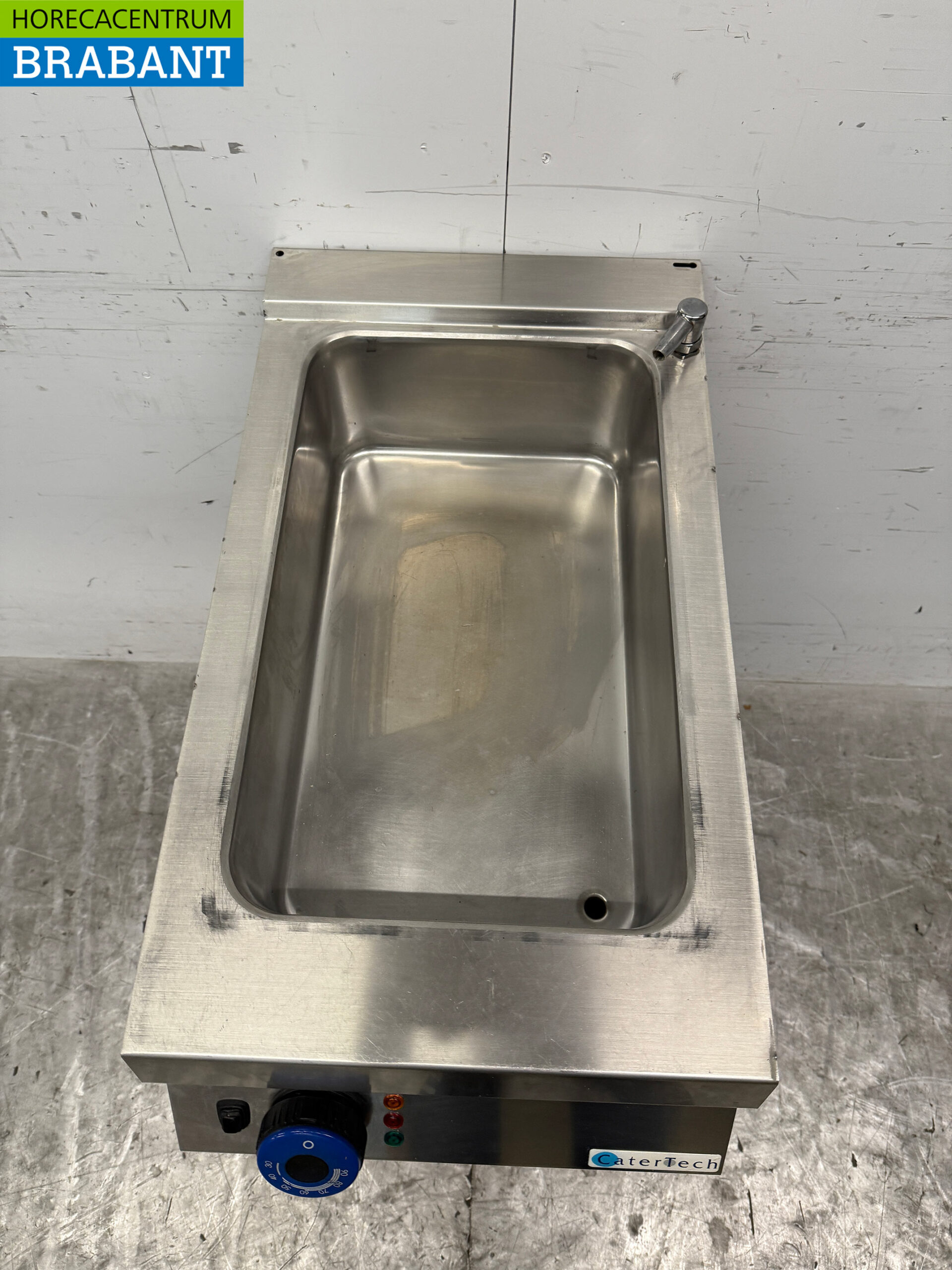 Stainless steel Catertech Bain Marie 1/1 + 1/3 GN 230V Catering - Image 4