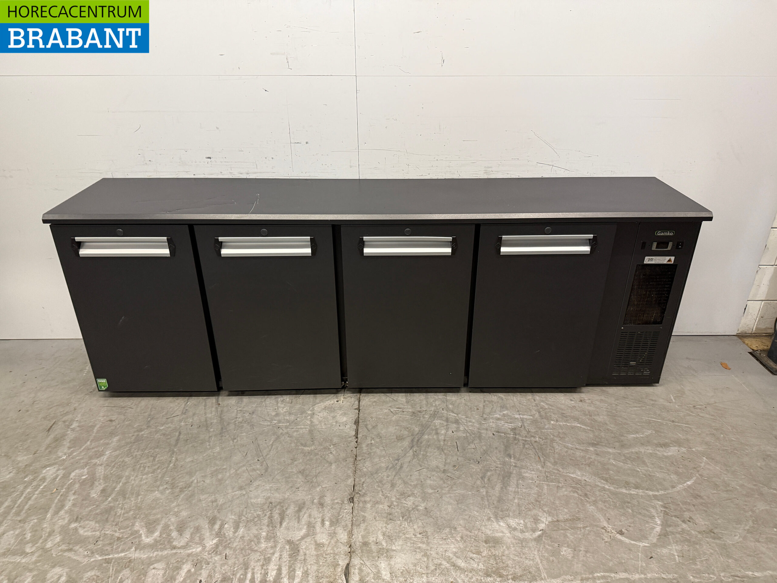 Gamko 4 Door Bar Refrigerator 254,3 cm 230V Catering
