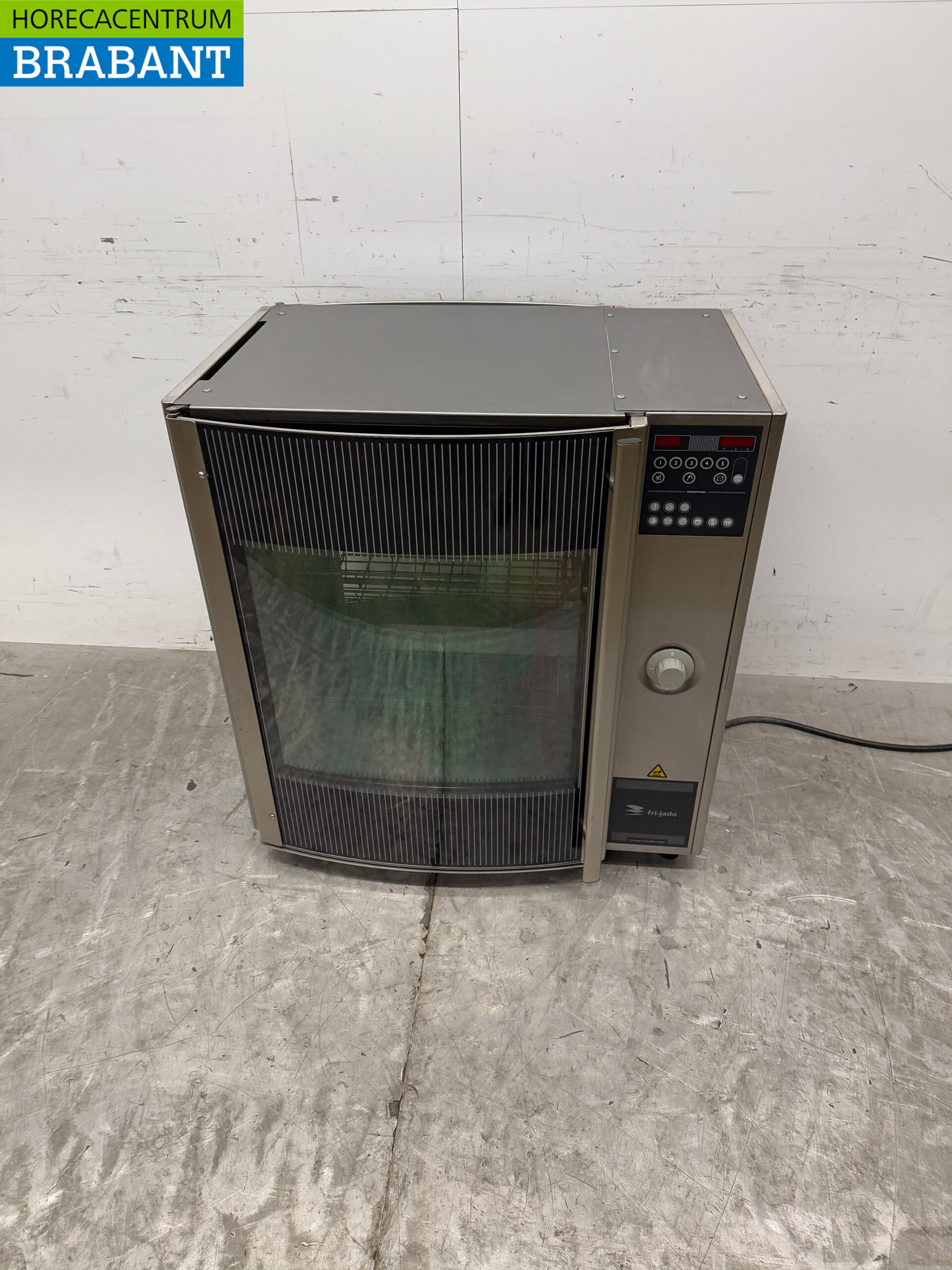 Stainless steel Fri-Jado Rotisserie Chicken Grill Grill 5 baskets 400V Horeca