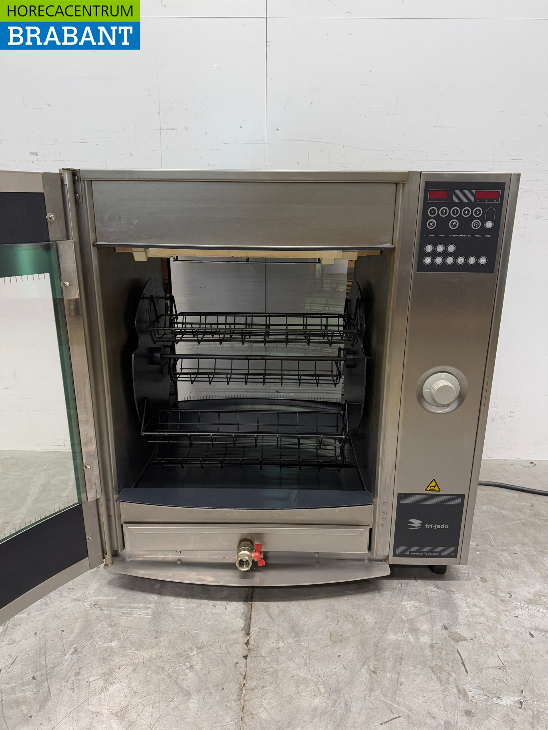 Stainless steel Fri-Jado Rotisserie Chicken Grill Grill 5 baskets 400V Horeca - Image 4