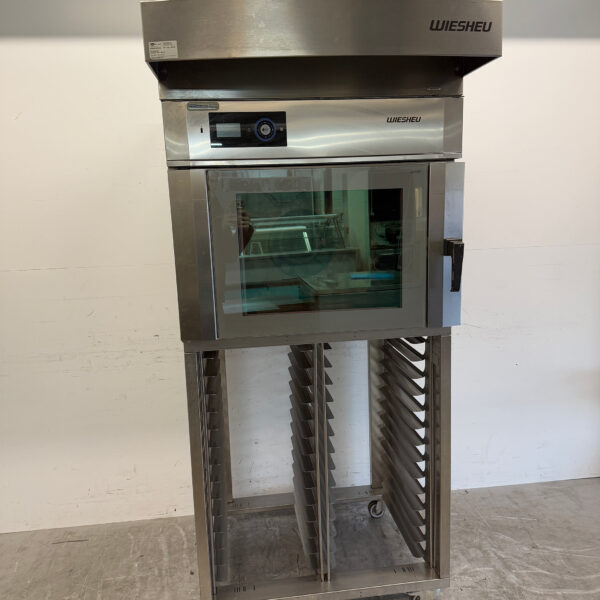 Stainless steel Wiesheu Hot air oven store oven 5 x 60/40 cm 400V Horeca