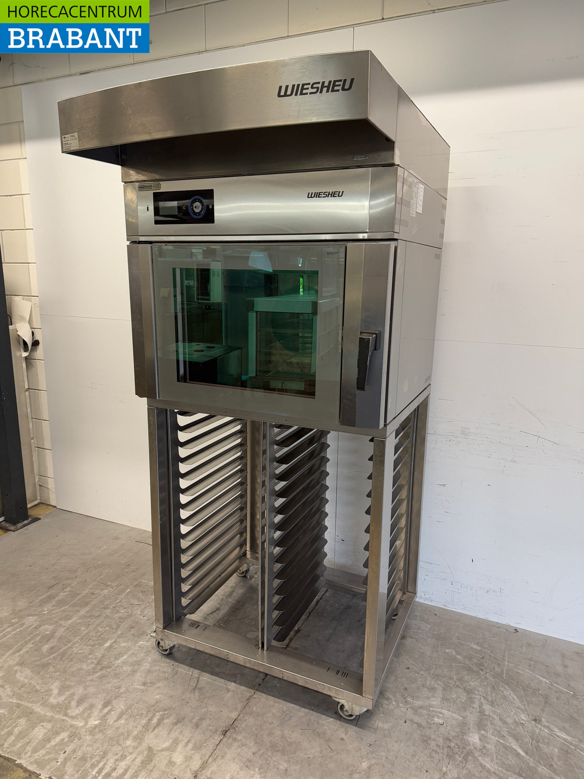 Stainless steel Wiesheu Hot air oven store oven 5 x 60/40 cm 400V Horeca - Image 3