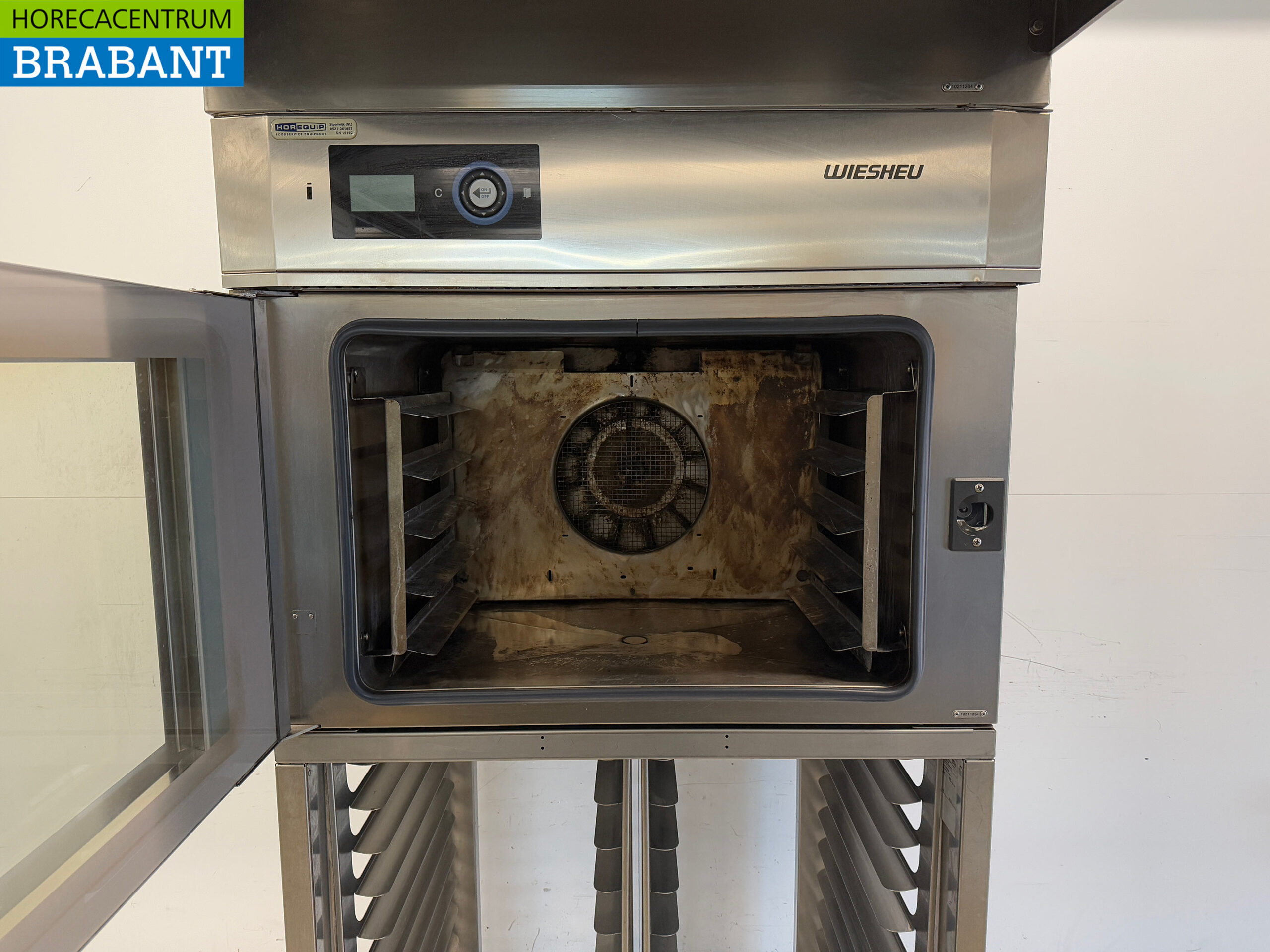 Stainless steel Wiesheu Hot air oven store oven 5 x 60/40 cm 400V Horeca - Image 4