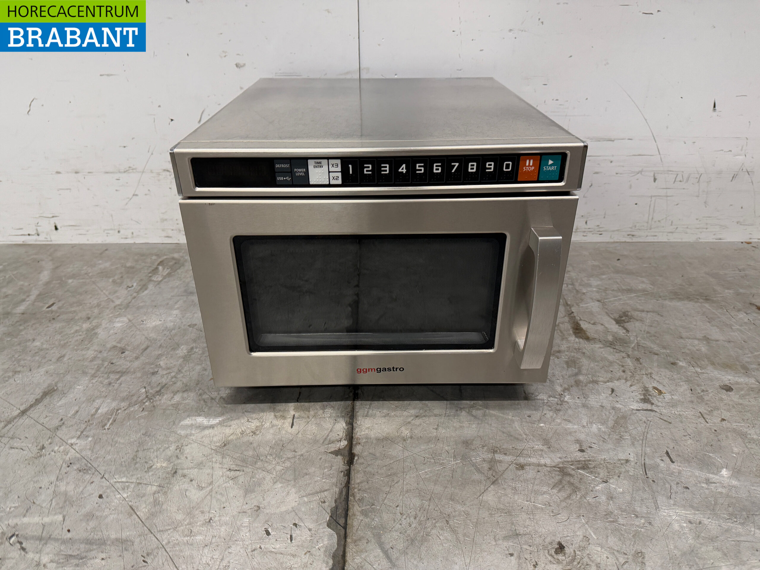 Stainless steel Microwave 17 liter 2100 Watt 230V Catering