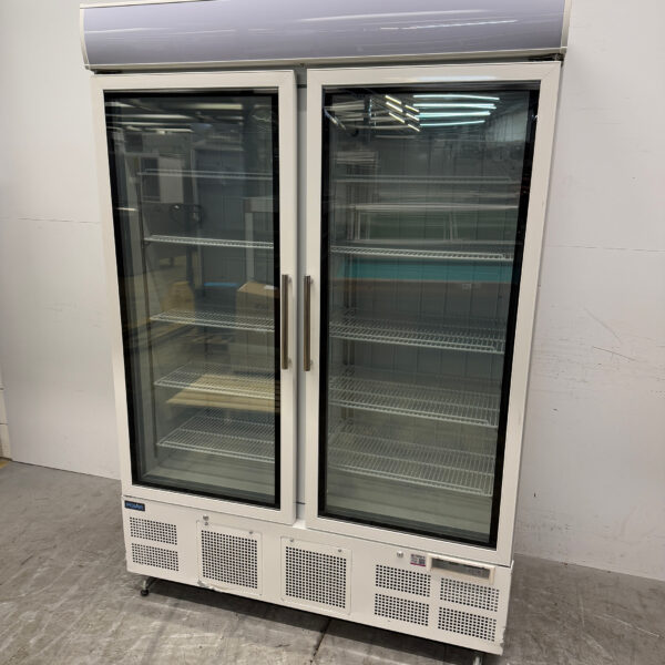 Polar Glass door freezer cabinet Freezer cabinet with glass doors 920 liters 230V Horeca