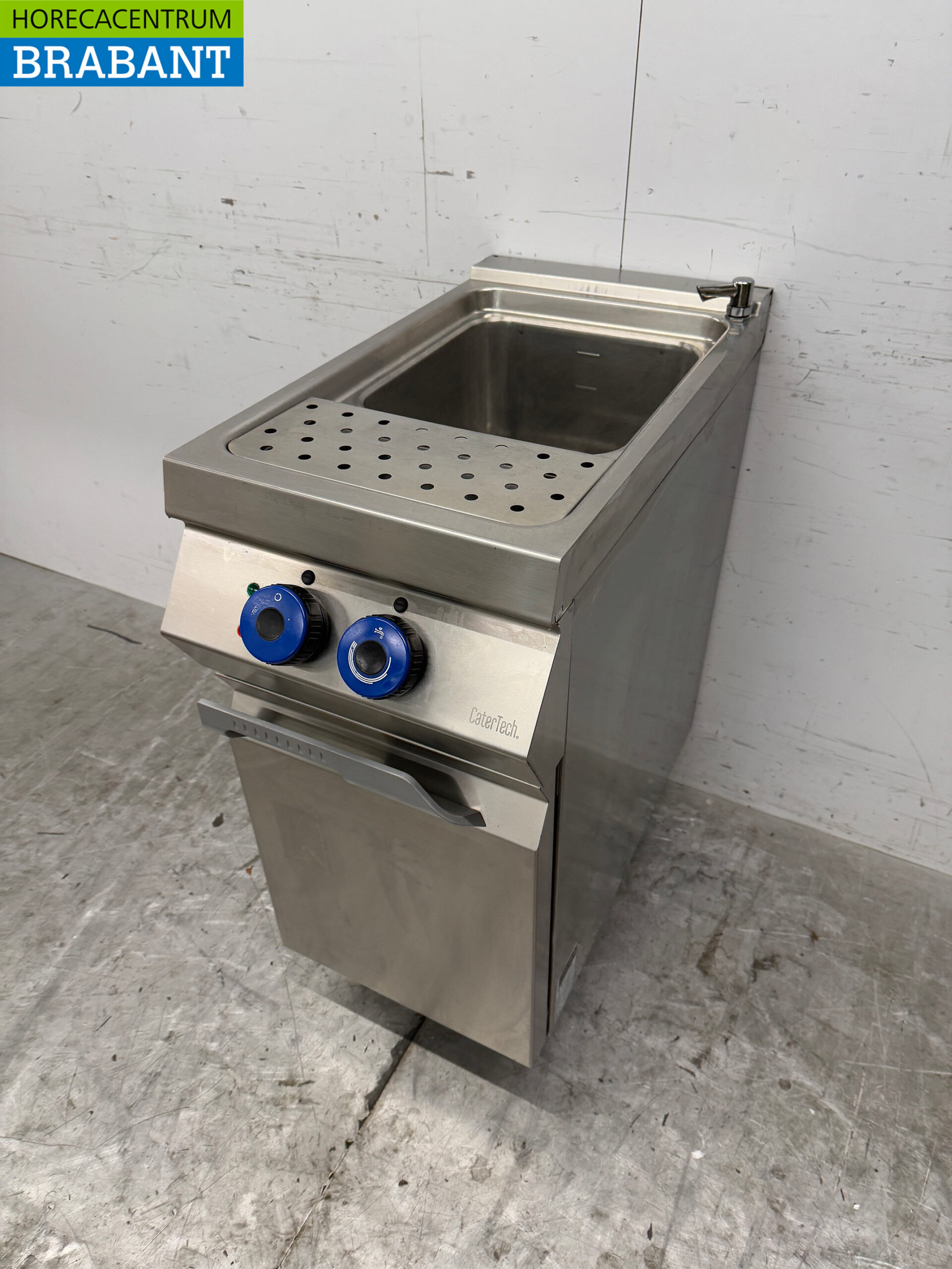 Stainless steel Catertech Pasta Cooker 26 liters 40 cm 400V Catering - Image 2