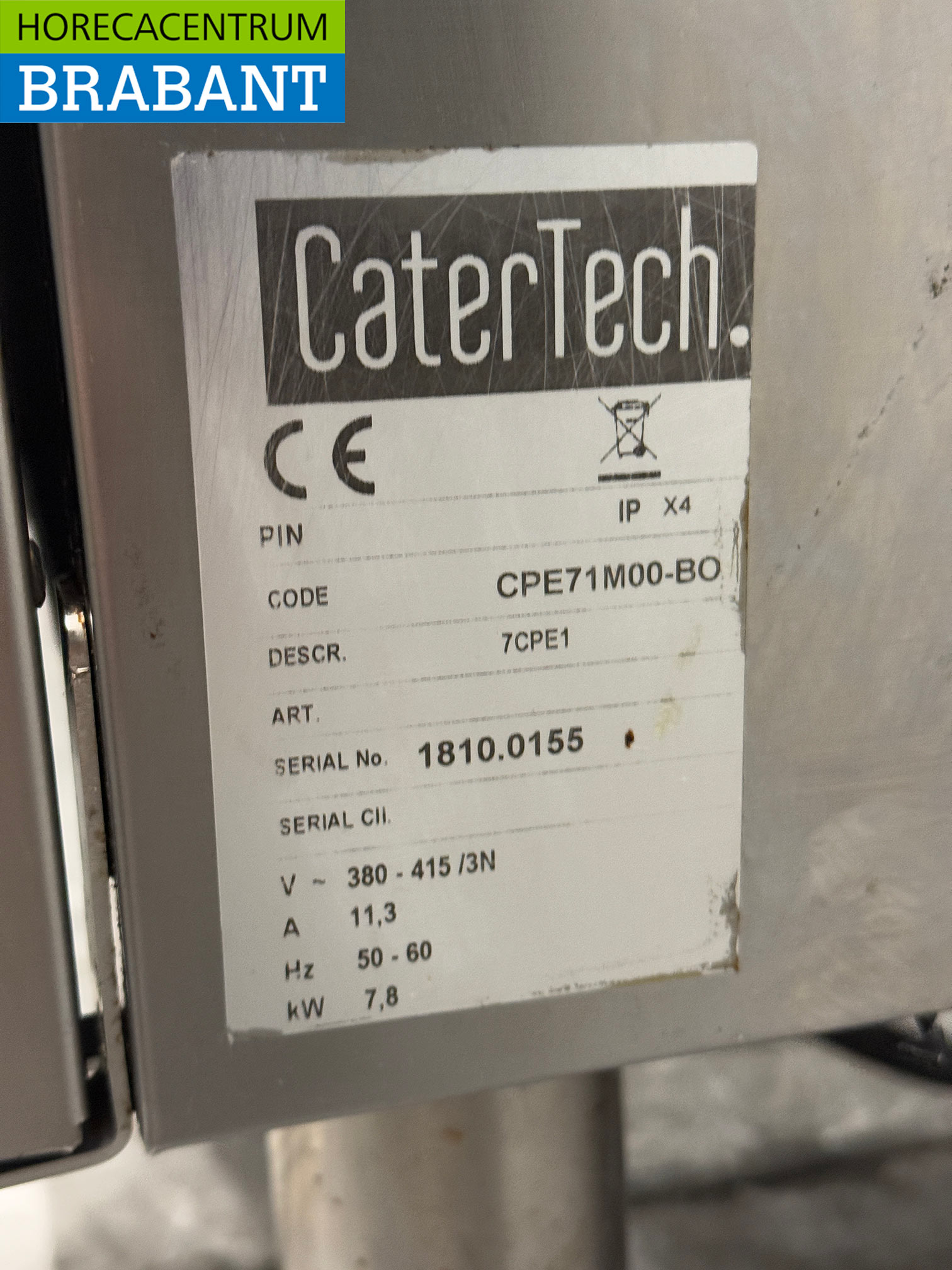 Stainless steel Catertech Pasta Cooker 26 liters 40 cm 400V Catering - Image 7