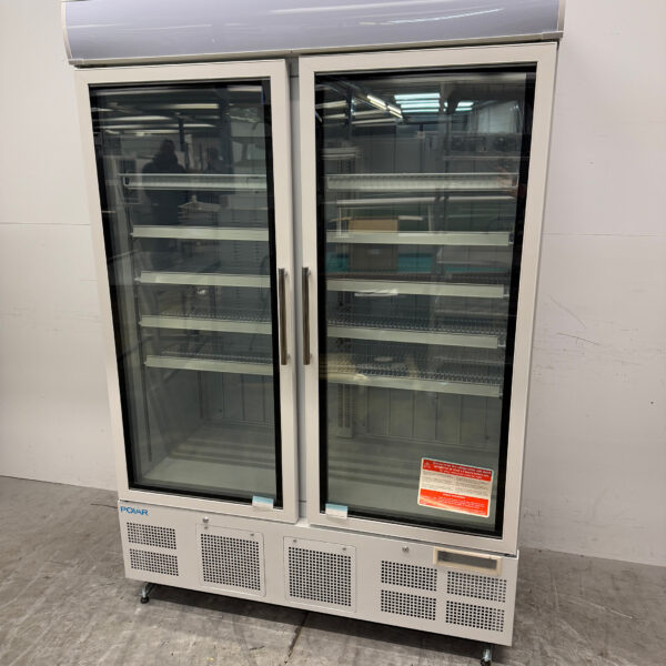 Polar Glass door freezer cabinet Freezer cabinet with glass doors 920 liters 230V Horeca