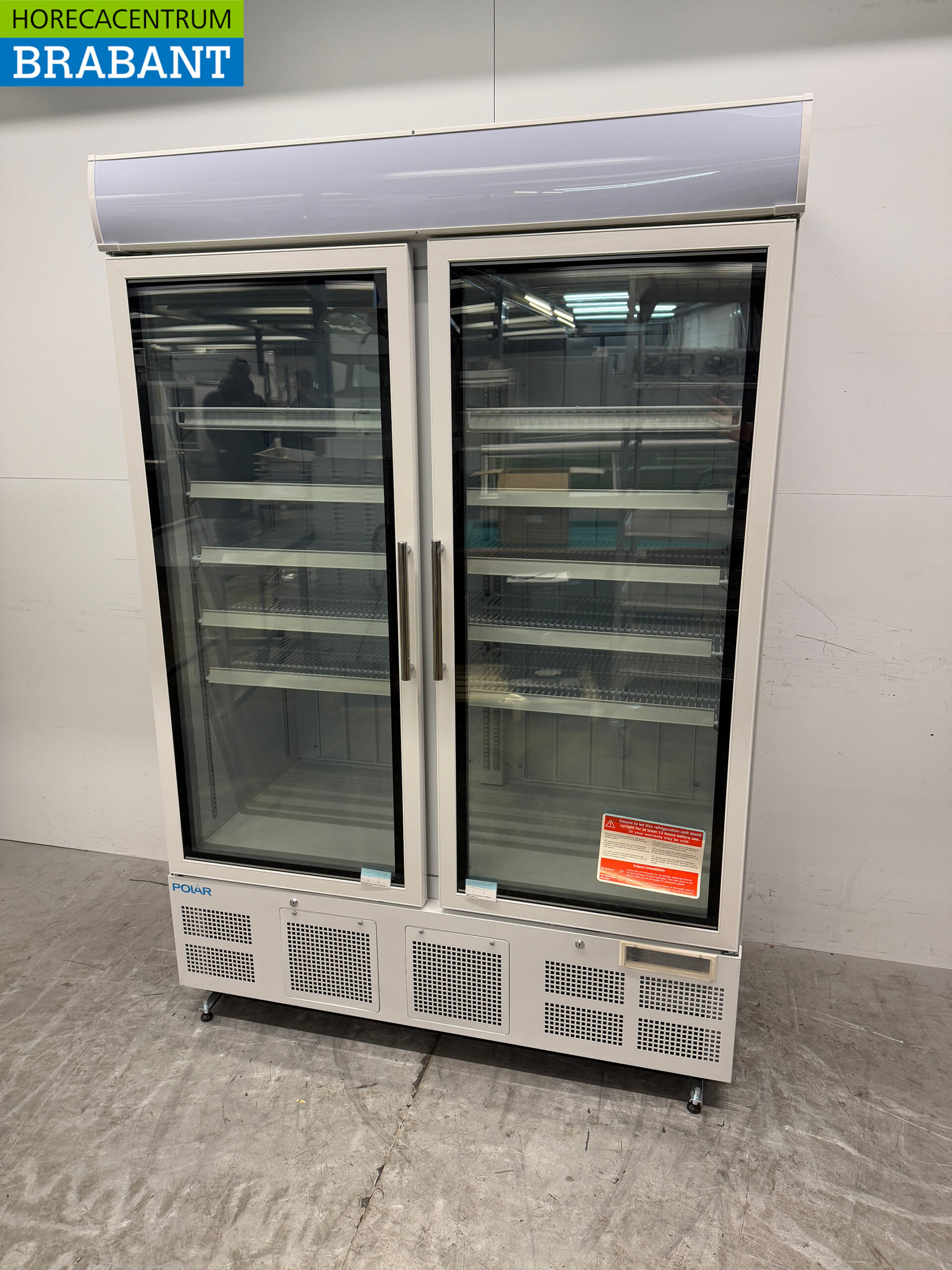 Polar Glass door freezer cabinet Freezer cabinet with glass doors 920 liters 230V Horeca