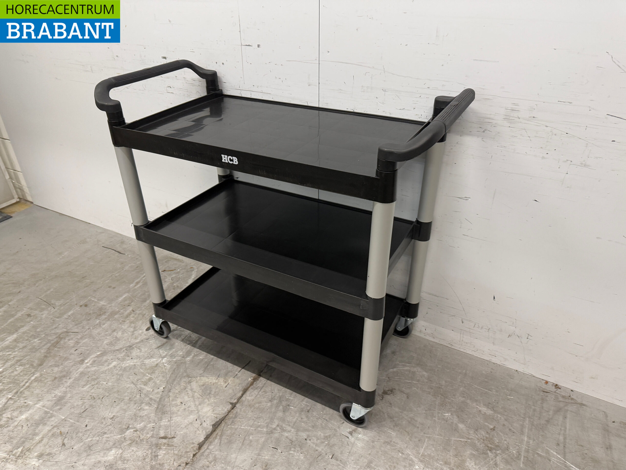 HCB Plastic Serving Trolley 3 tiers 102 cm Catering - Image 2