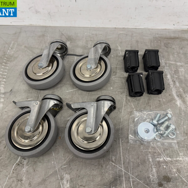 Gastro M set of 4 casters PVC