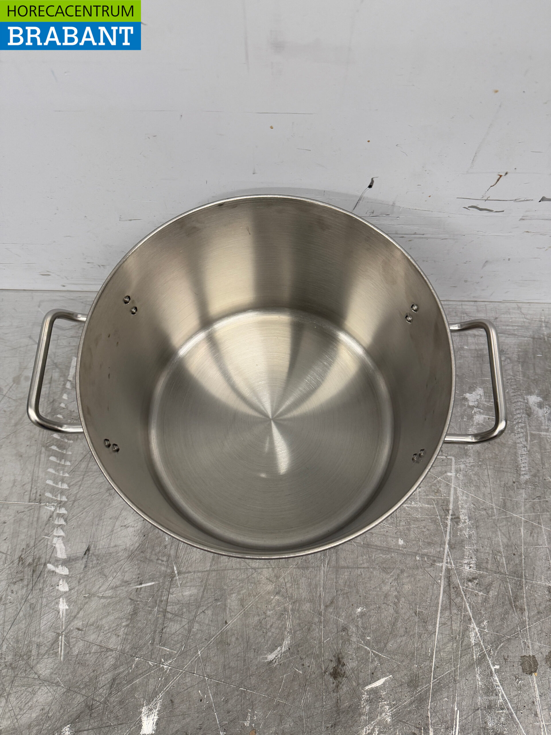 Stainless steel HCB Soup Pan Cooking Pan Induction 20 x 12 cm 4 liter Horeca - Image 4