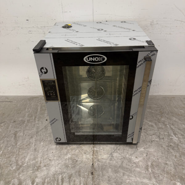 Stainless steel Unox Bakerlux Hot air oven with moisture injection 10 x 60/40 cm 400V Horeca