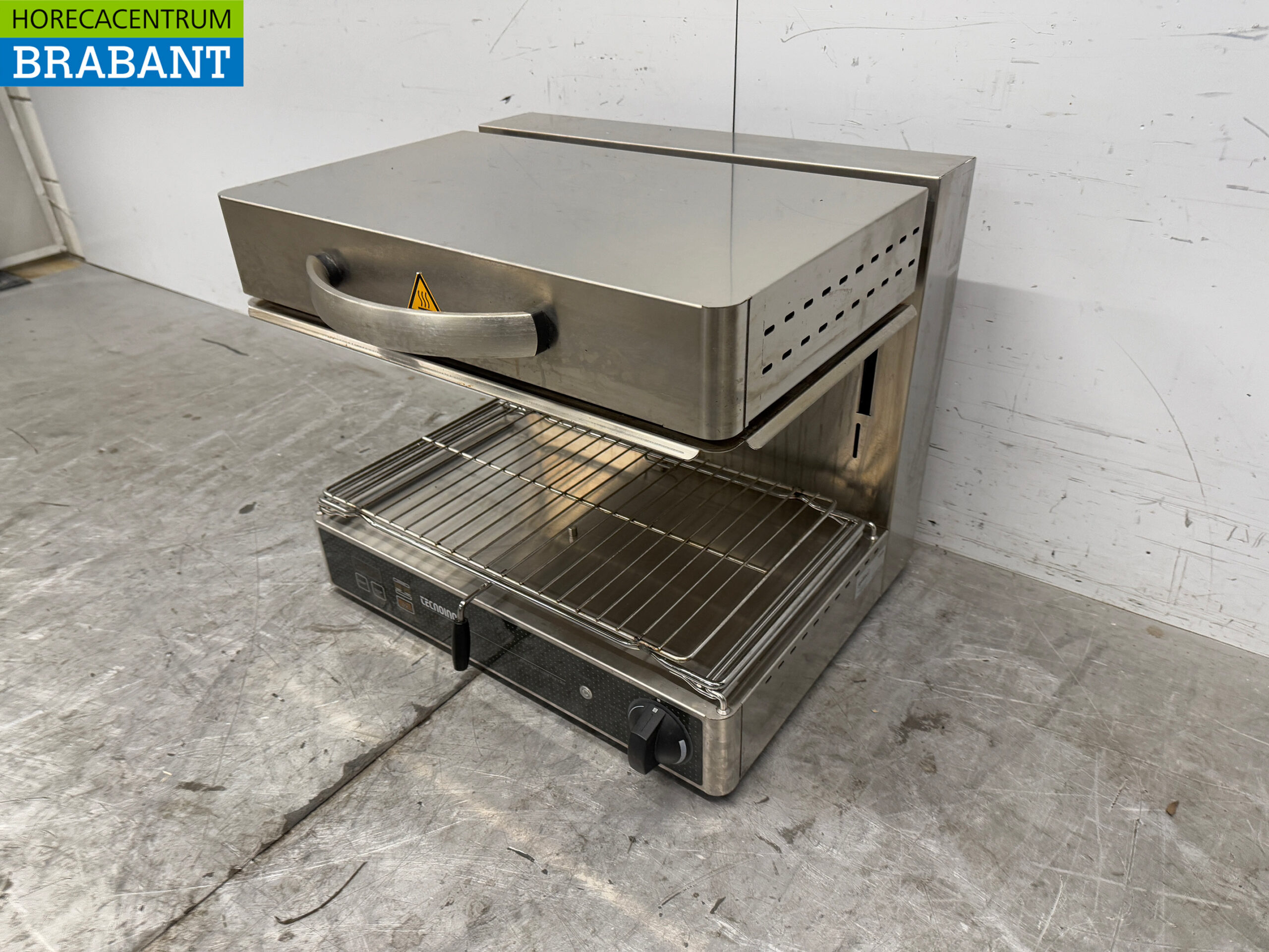 Stainless steel Tecnoinox Ceramic Salamander 60 cm 400V Horecca - Image 2