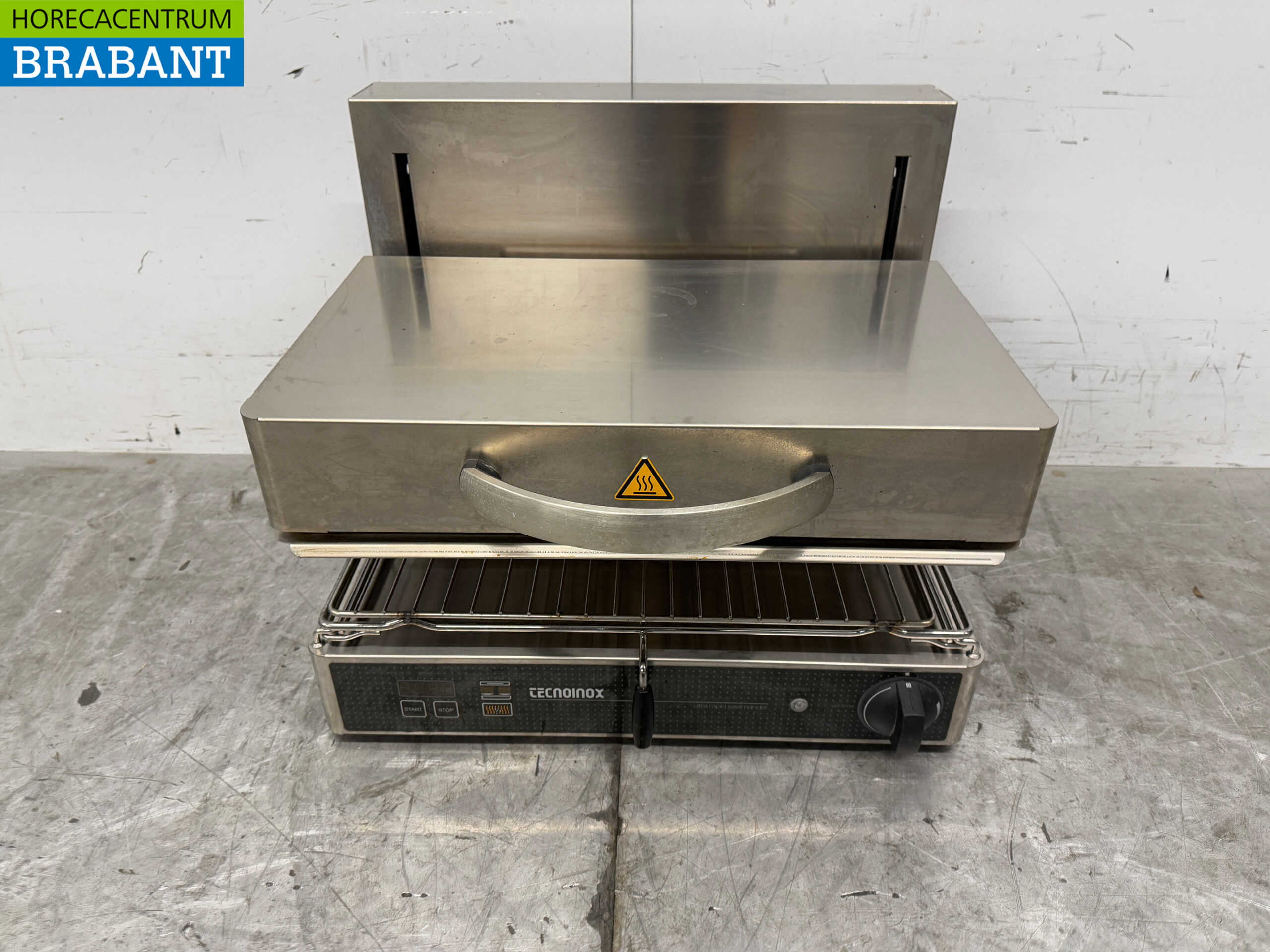 Stainless steel Tecnoinox Ceramic Salamander 60 cm 400V Horecca - Image 4