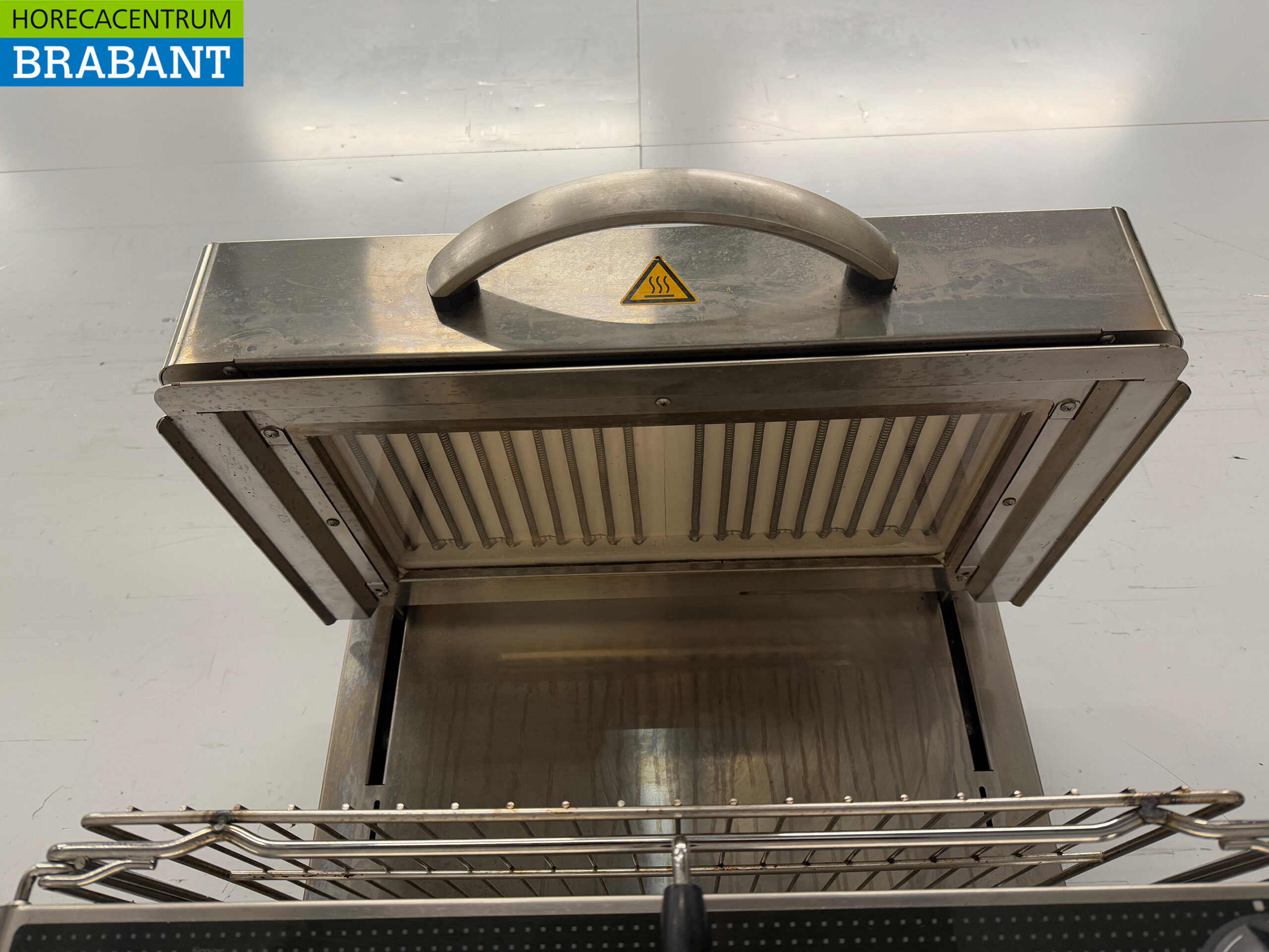 Stainless steel Tecnoinox Ceramic Salamander 60 cm 400V Horecca - Image 5