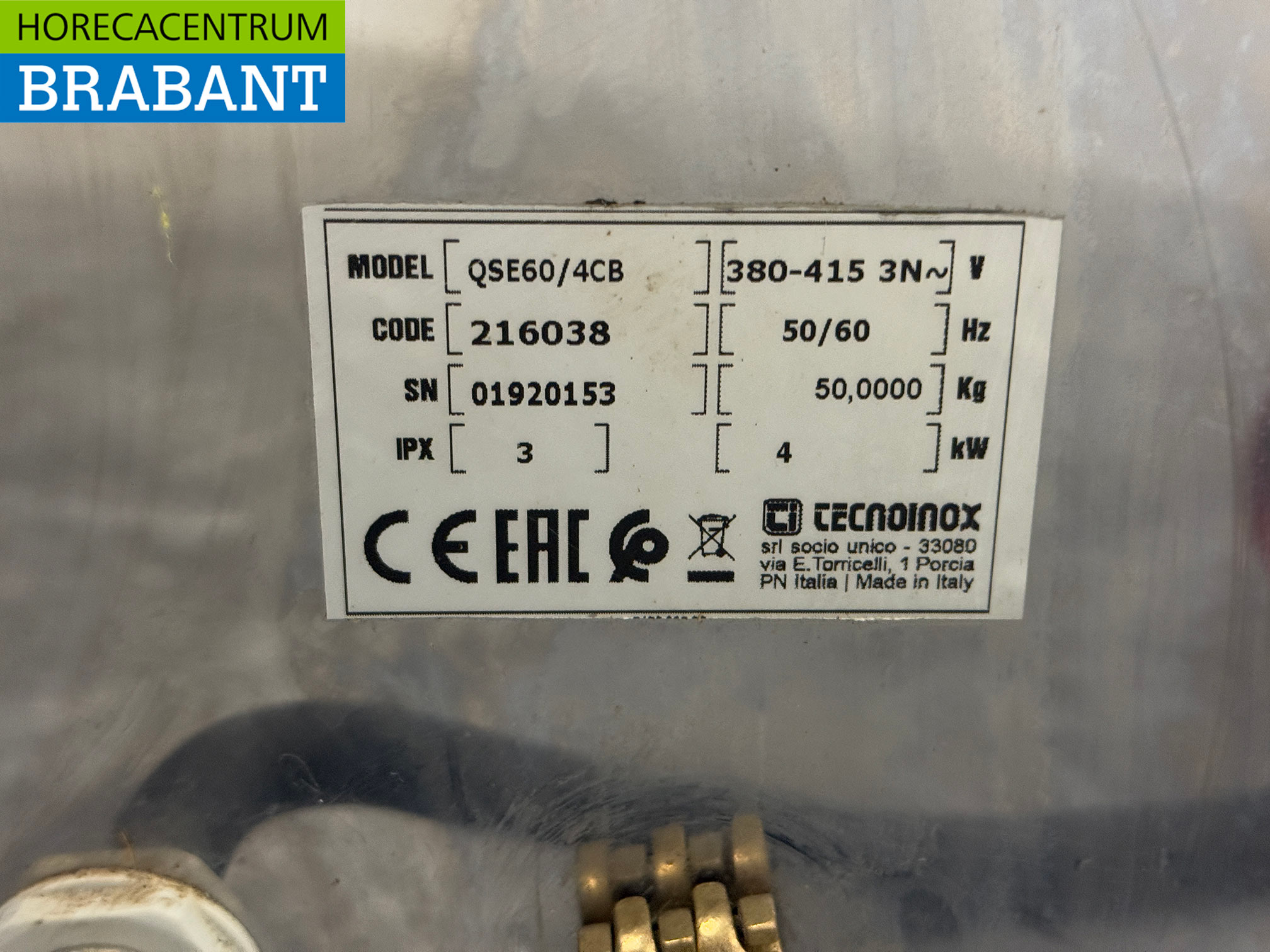 Stainless steel Tecnoinox Ceramic Salamander 60 cm 400V Horecca - Image 6