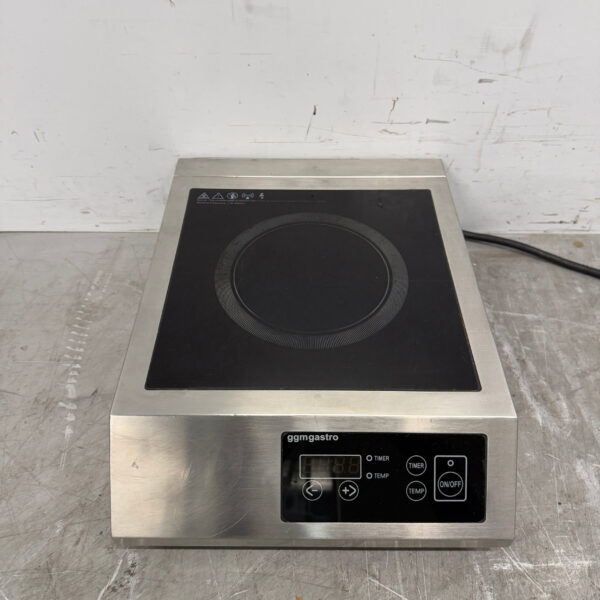 Stainless steel Induction Hob 3.5 kW 230V Horeca